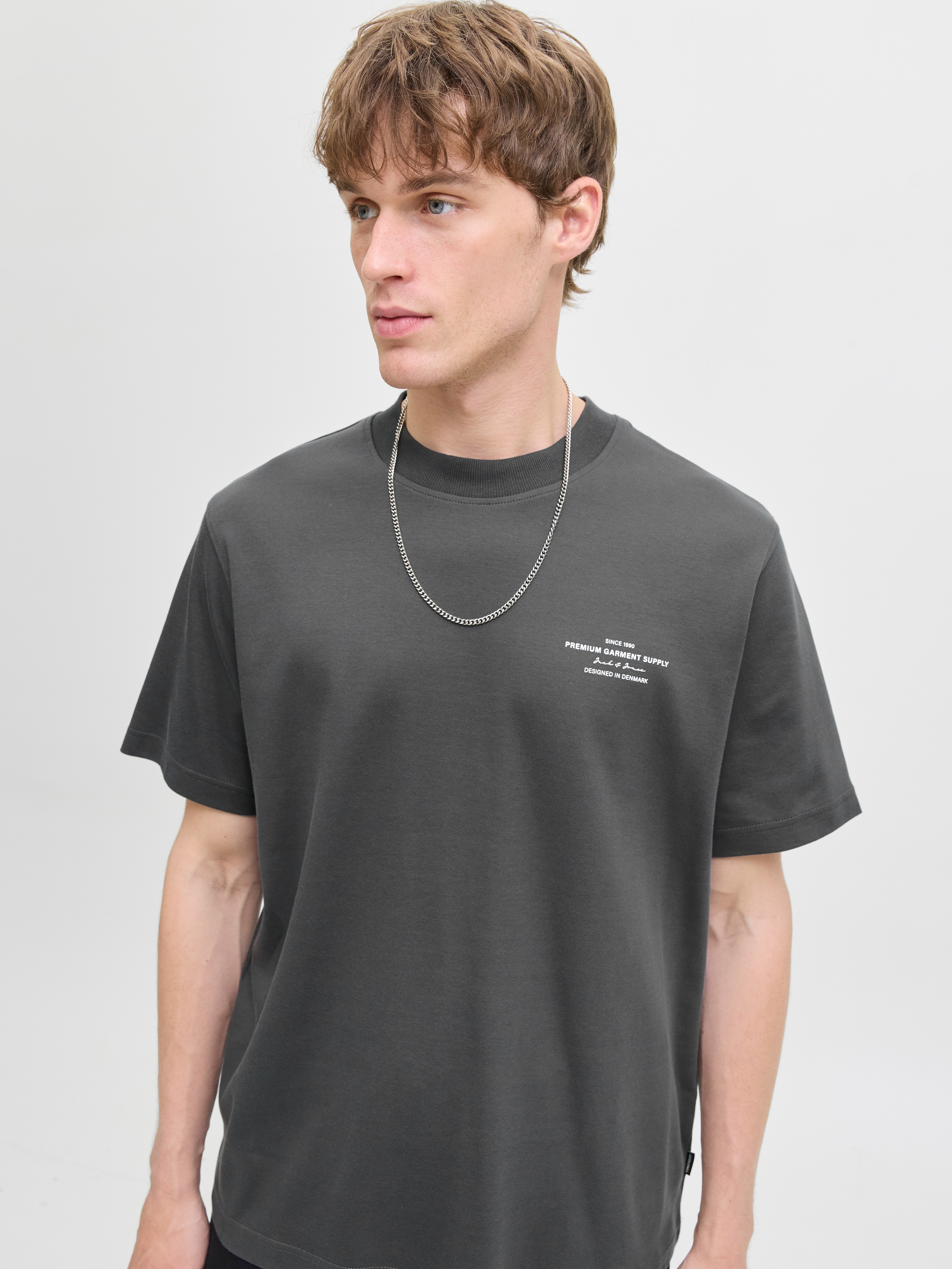 Jack & Jones Rundhalsshirt »JPRBLACHAD BRANDING SS CREW NECK TEE SN«