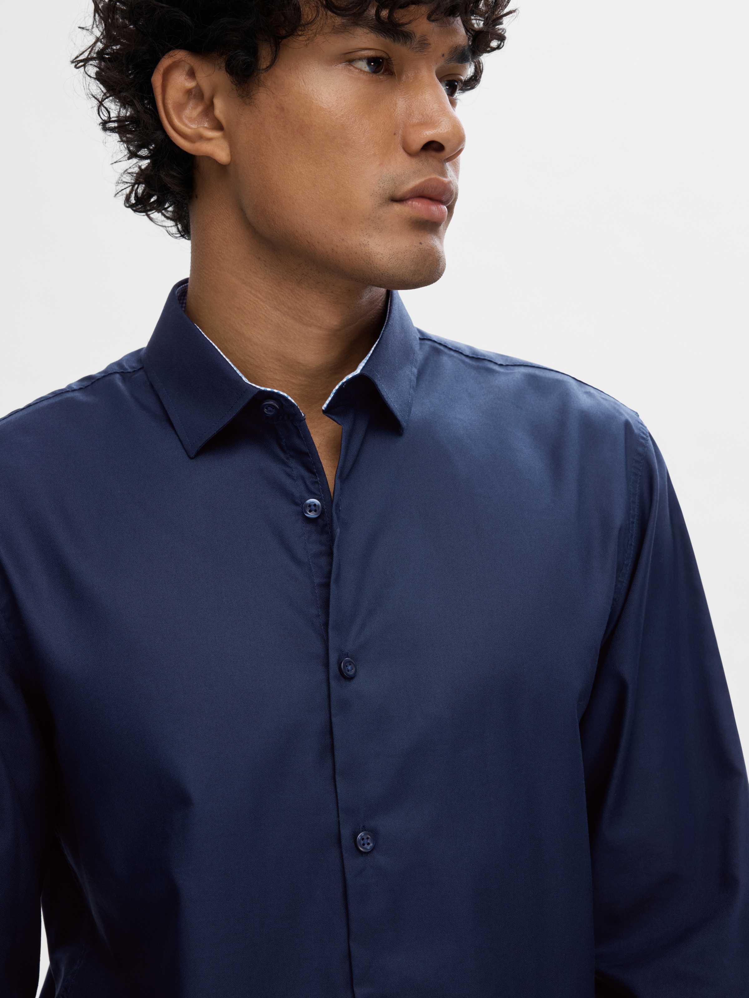 SELECTED HOMME Langarmhemd »SLHSLIMZARK LS SHIRT«