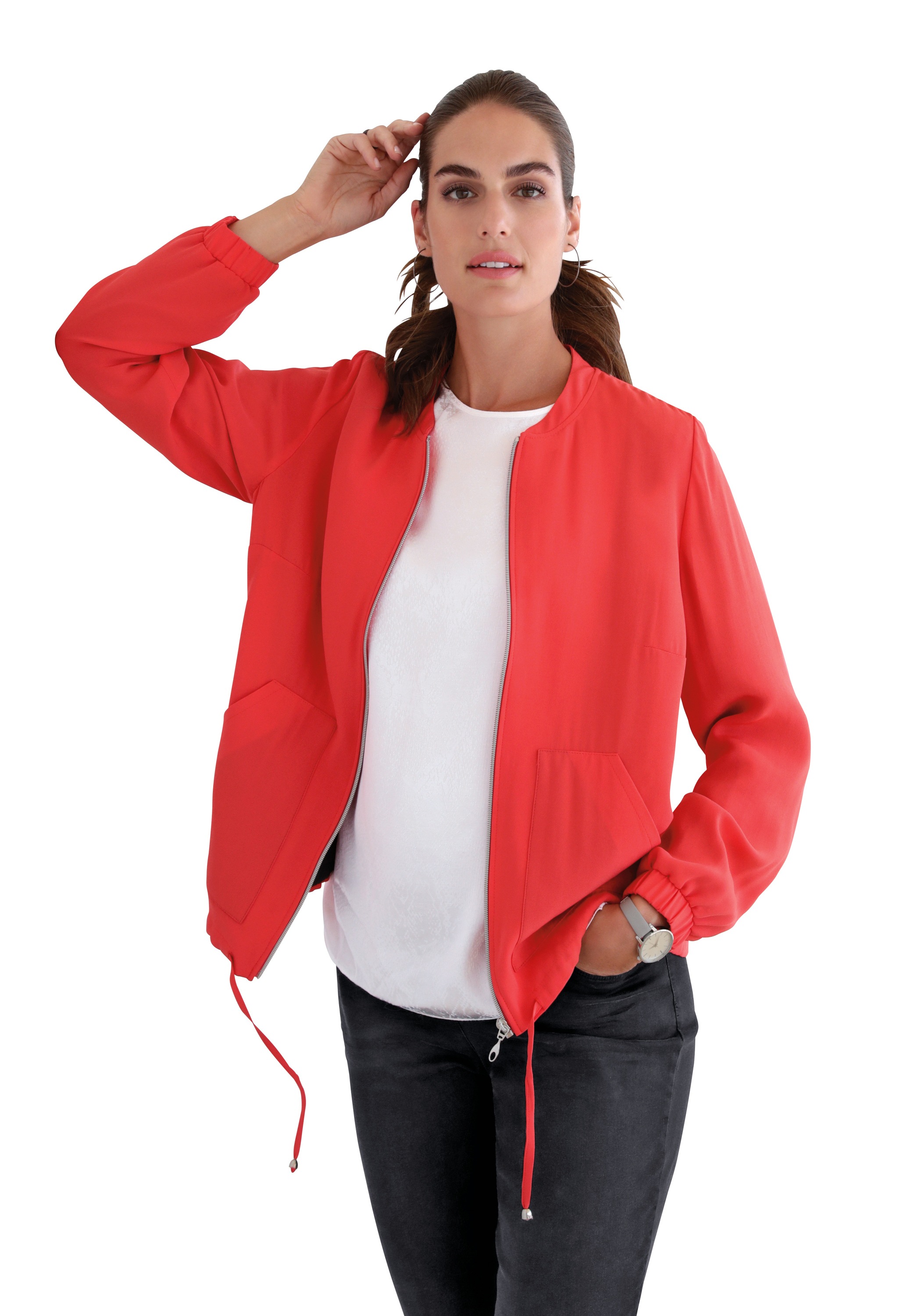 Emilia Lay Jackenblazer »Blouson«, Reißverschluss