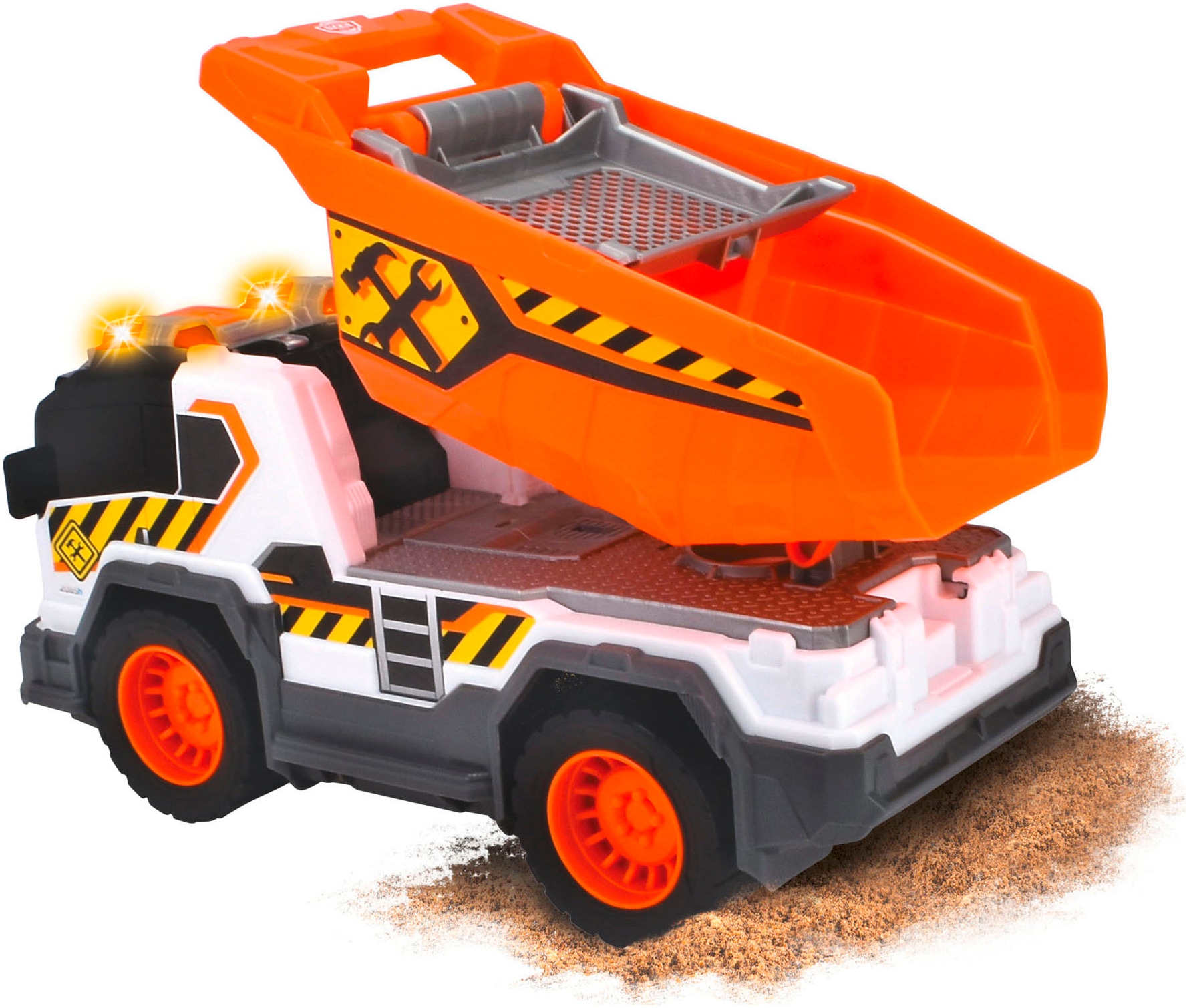 Dickie Toys Spielzeug-Kipper »Dump Truck«, mit Licht und Sound