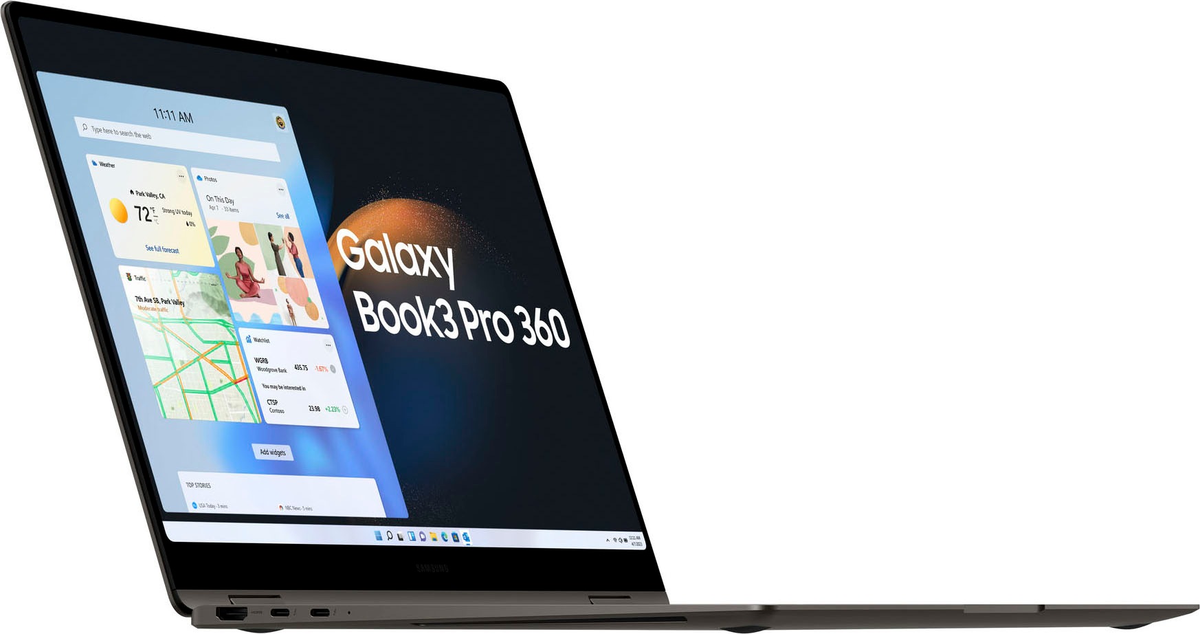 Samsung Notebook »Galaxy Book3 Pro 360«, 40,62 cm, / 16 Zoll, Intel, Core i7, Iris Xe Graphics, 512 GB SSD