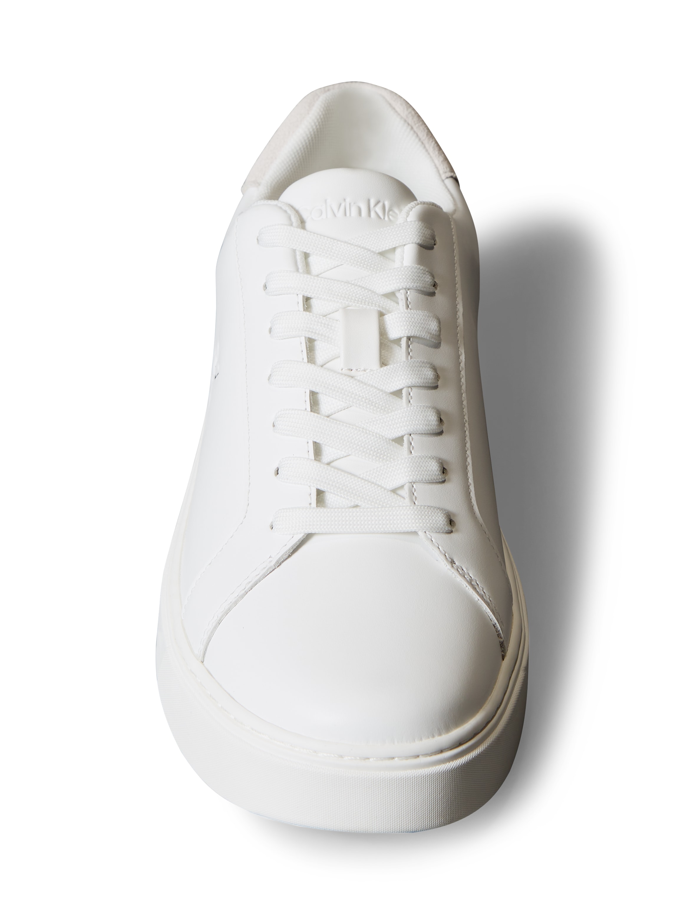 Calvin Klein Jeans Sneaker »CLASSIC CUPSOLE LACEUP LTH«  Schnürschuh, Freizeitschuh mit Fersenbesatz und seitlichem CK-Logo