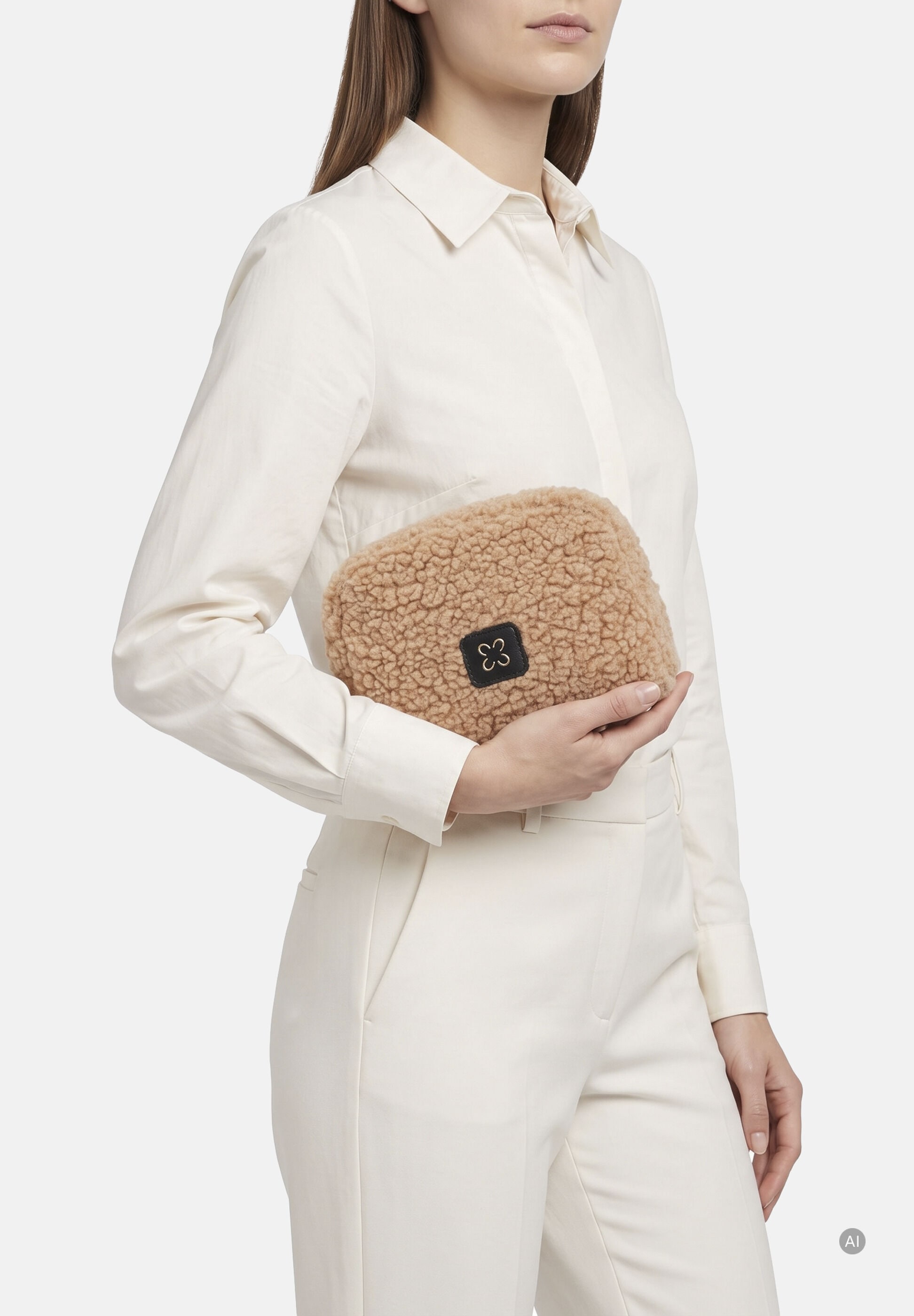 Codello Kosmetiktasche »Codello Tasche« in Teddy-Optik