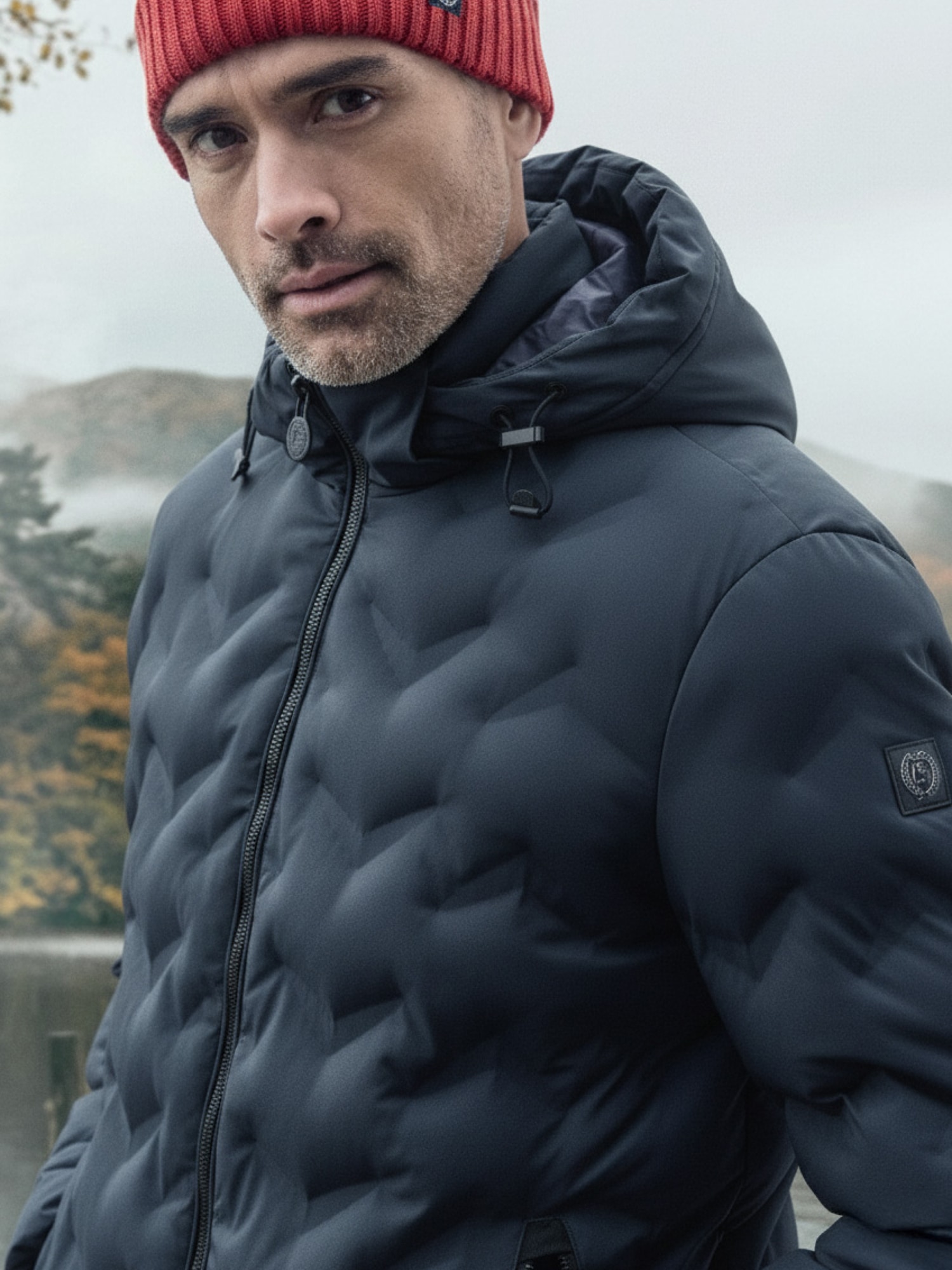 LERROS Steppjacke »Herren Funktions-Steppjacke« mit Kapuze