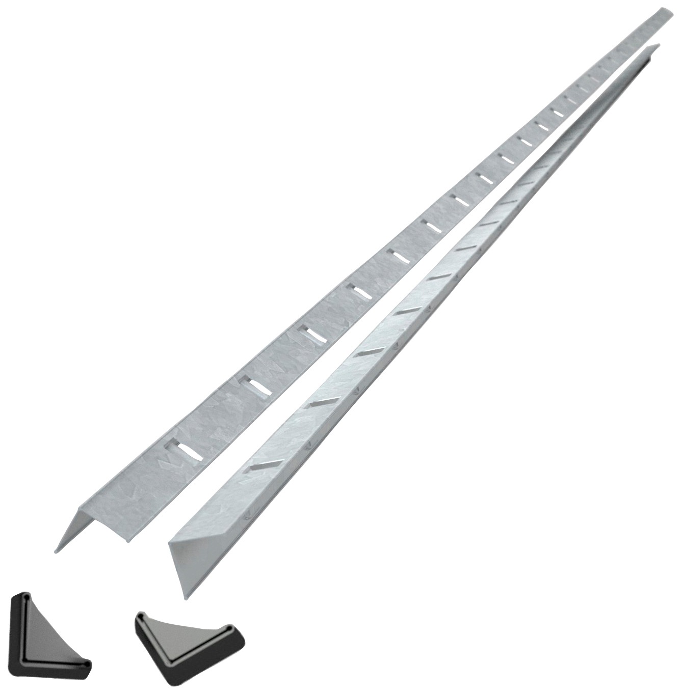 SCHULTE Regalwelt Regalelement »Steck-Winkelprofil«, 2 Winkel verzinkt, 2300x40x40 mm