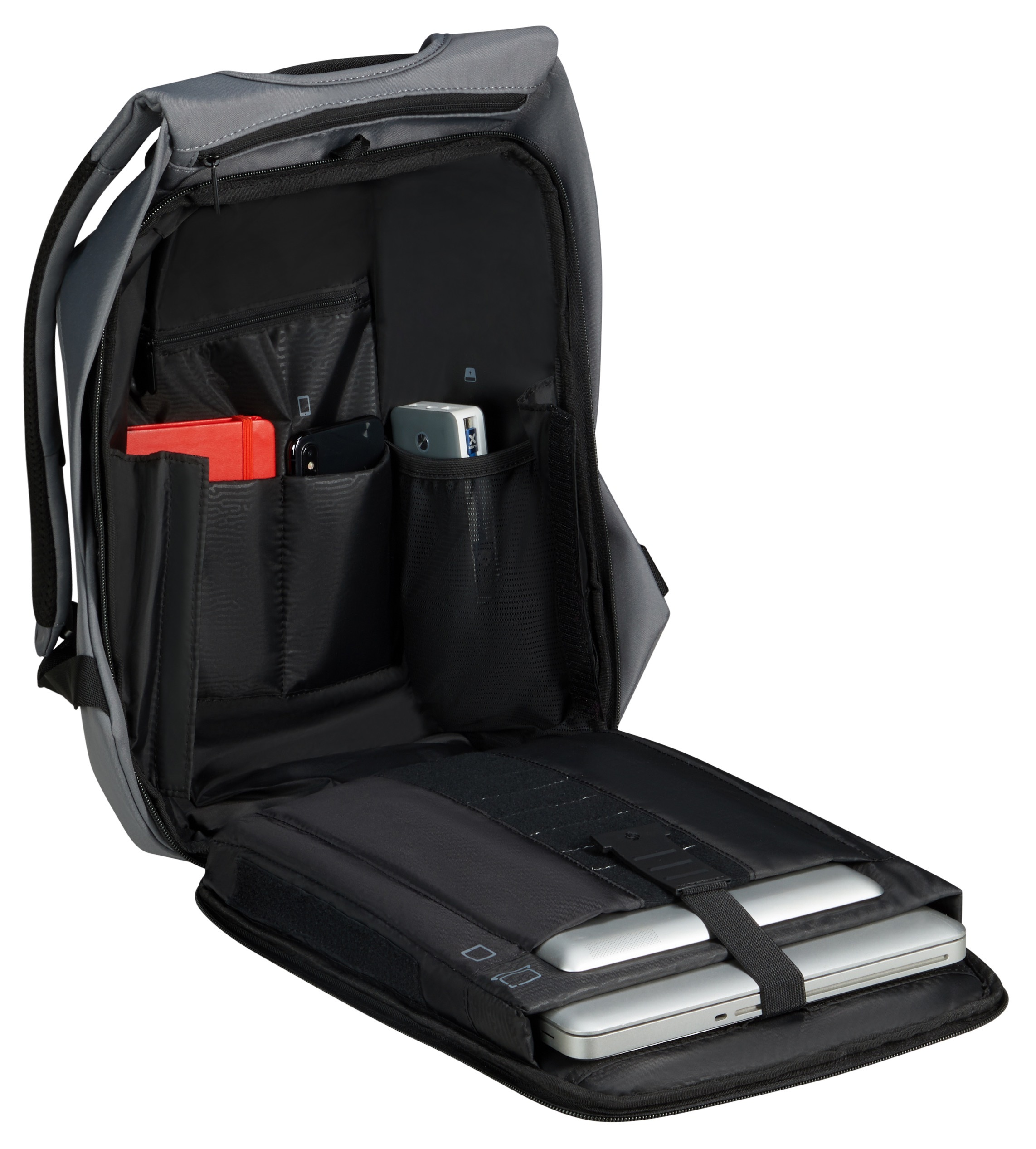 Samsonite Laptoprucksack »SECURIPAK 2.0 Backpack 14.1«, Freizeitrucksack Cityrucksack Backpack Schulrucksack Arbeitsrucksack