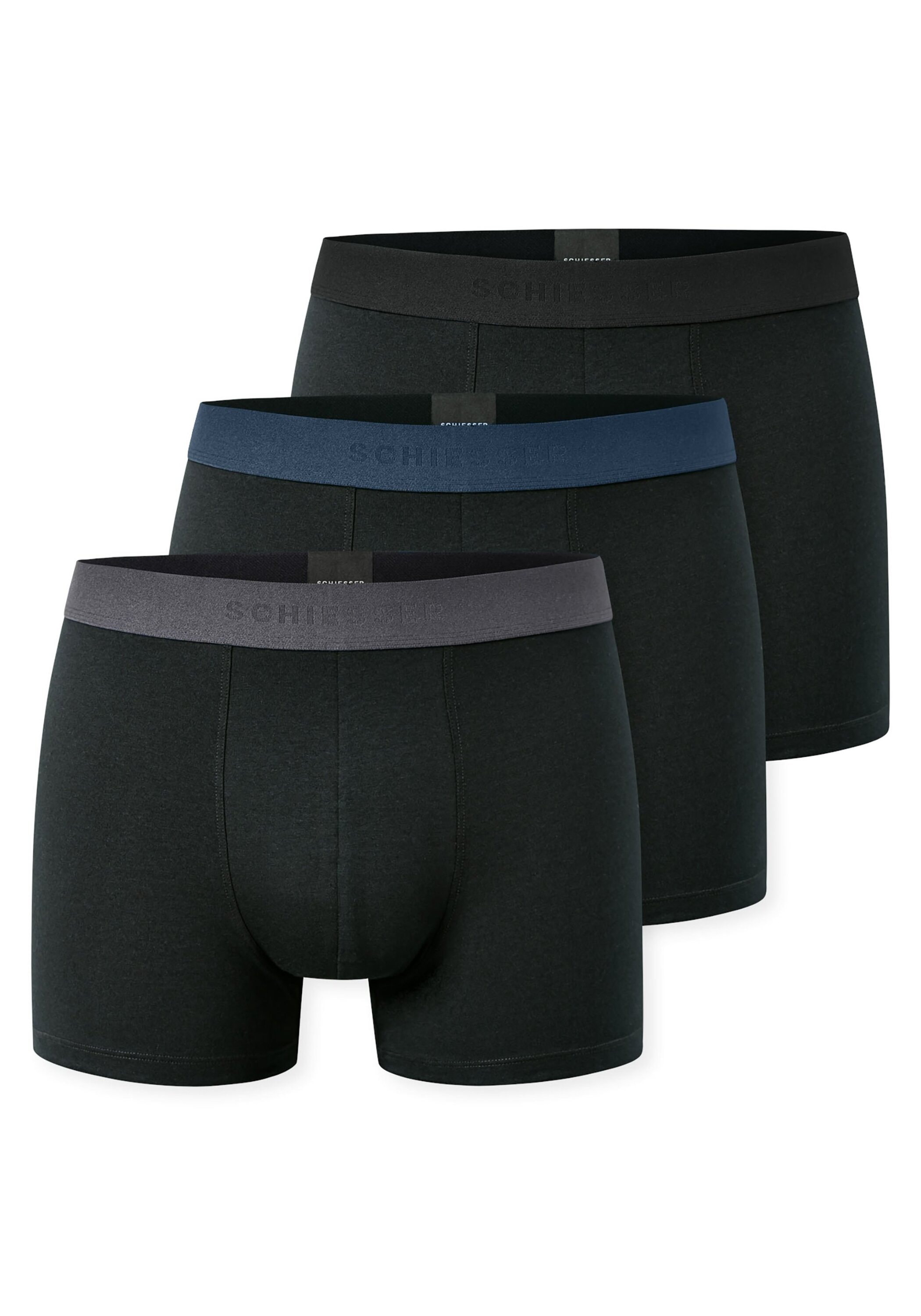 Schiesser Boxershorts »Boxershort 3PACK Shorts "95/5" 3er Pack«