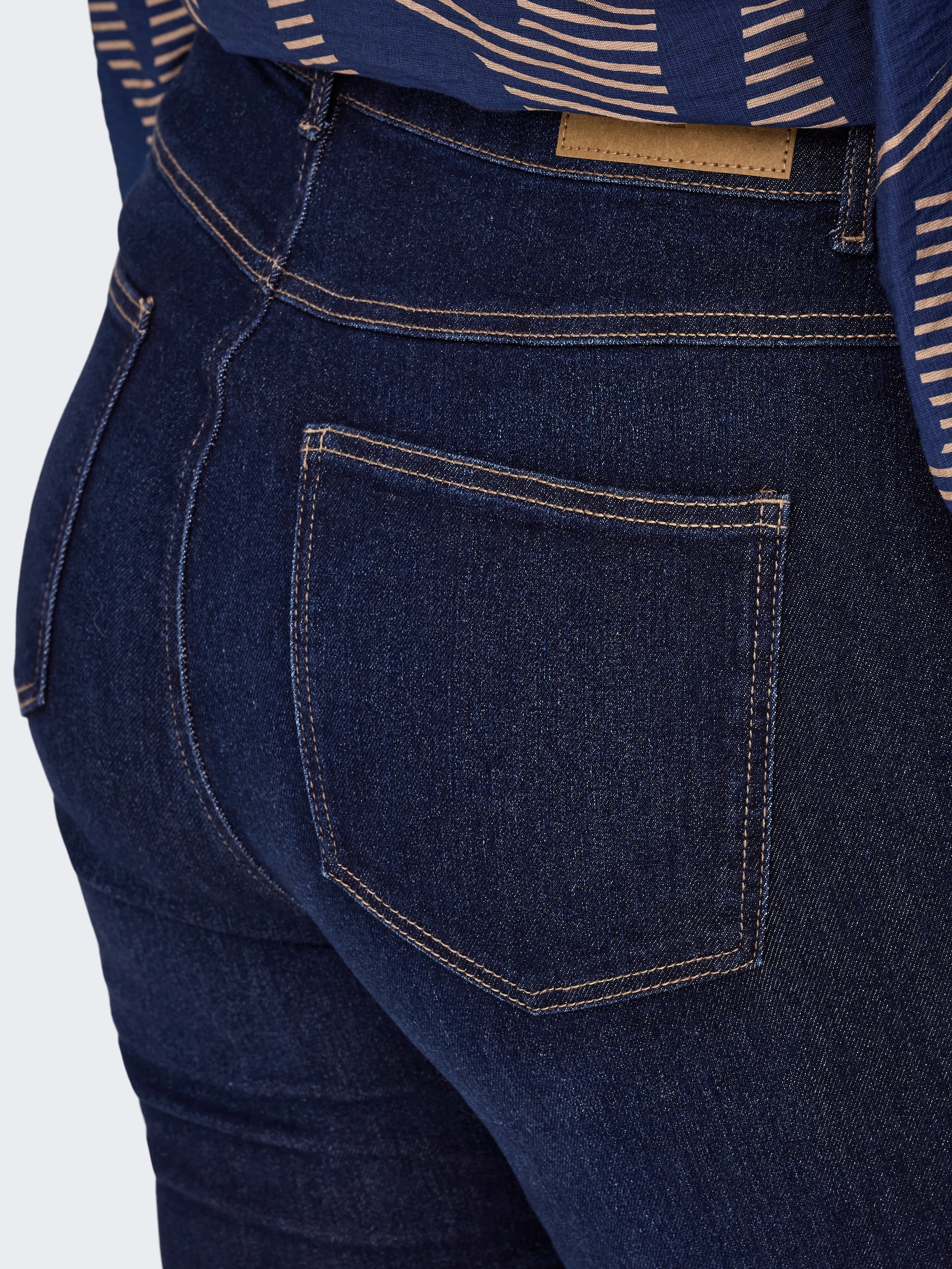 ONLY CARMAKOMA Skinny-fit-Jeans »CARCRUZ EX HW SKINNY DNM PIMBOX BF«