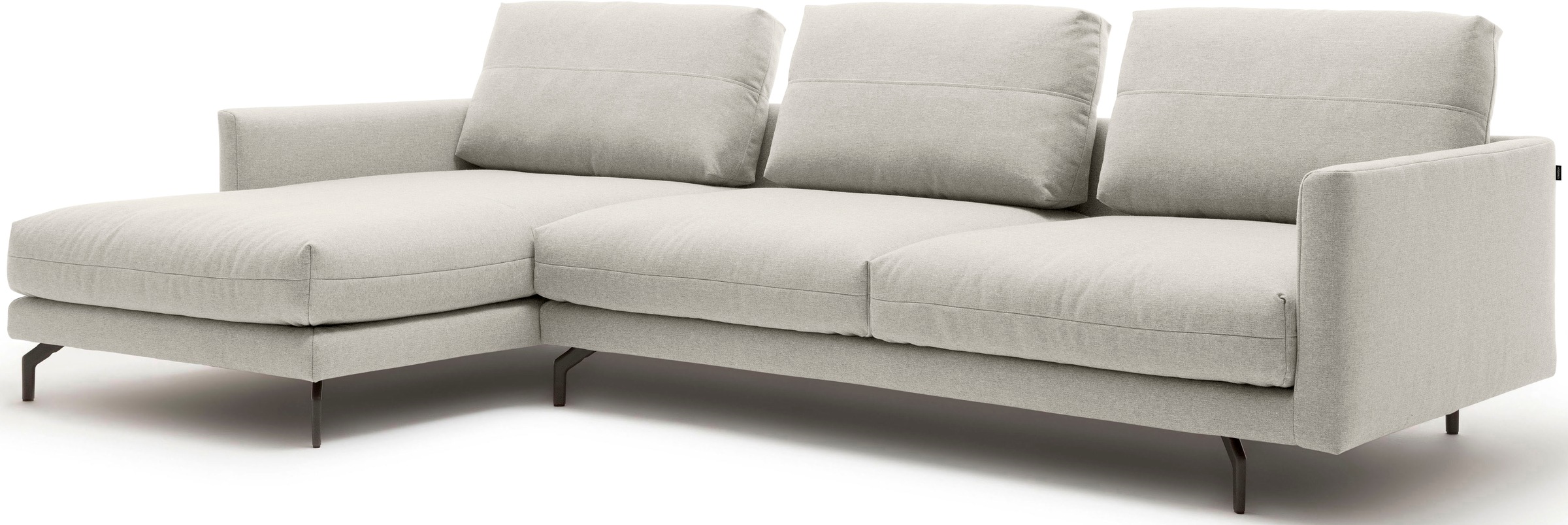 Creation BY ROLF BENZ Ecksofa »CR.414, Designecksofa, Polsterecke, L-Form« wahlweise aus feinstem Rindsleder oder hochwertigem Chenille