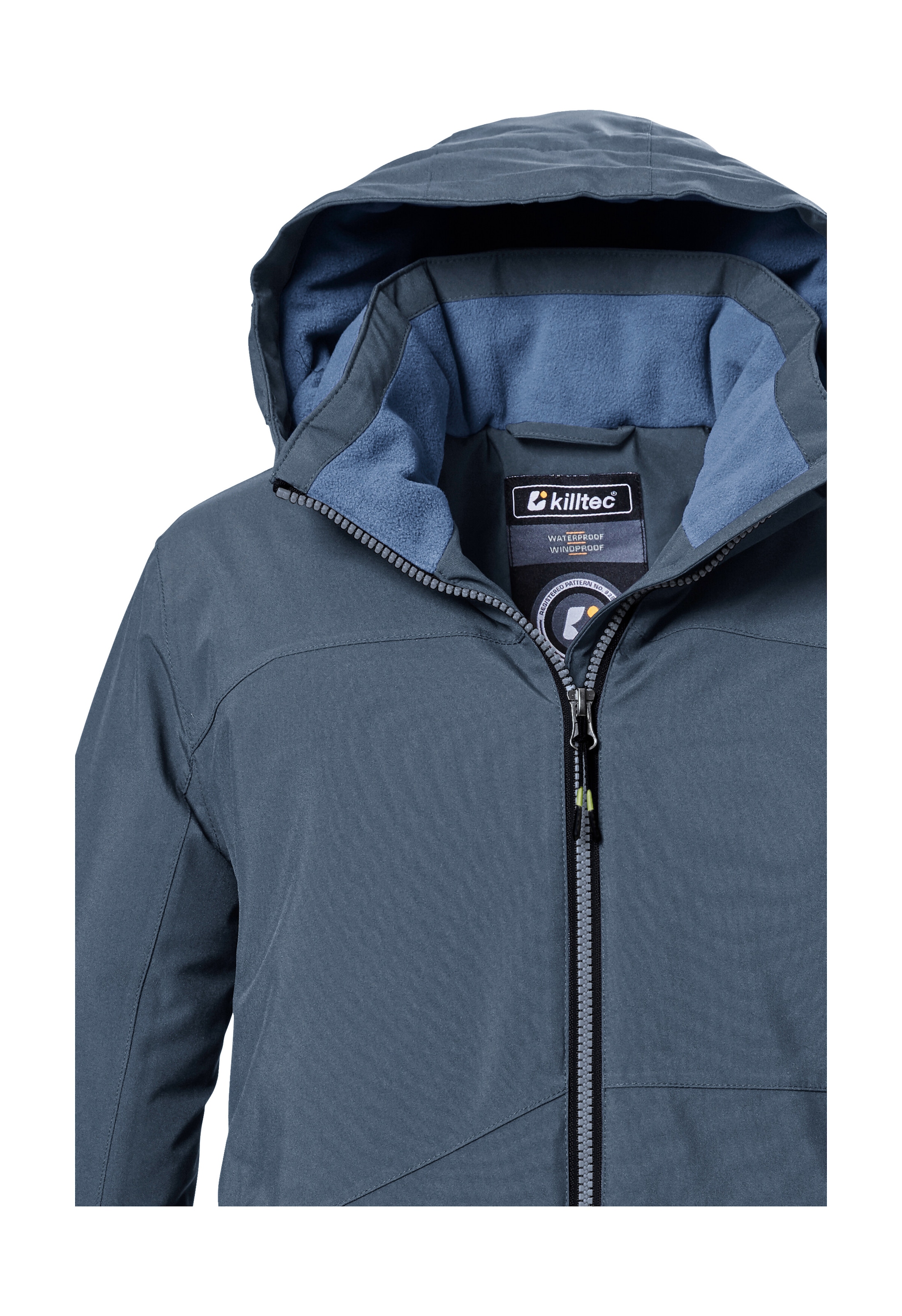 Killtec Funktionsjacke »KOW 369 BYS JCKT«, Wasserdichte Jungen Funktionsjacke mit Kapuze, PFAS-frei imprägniert