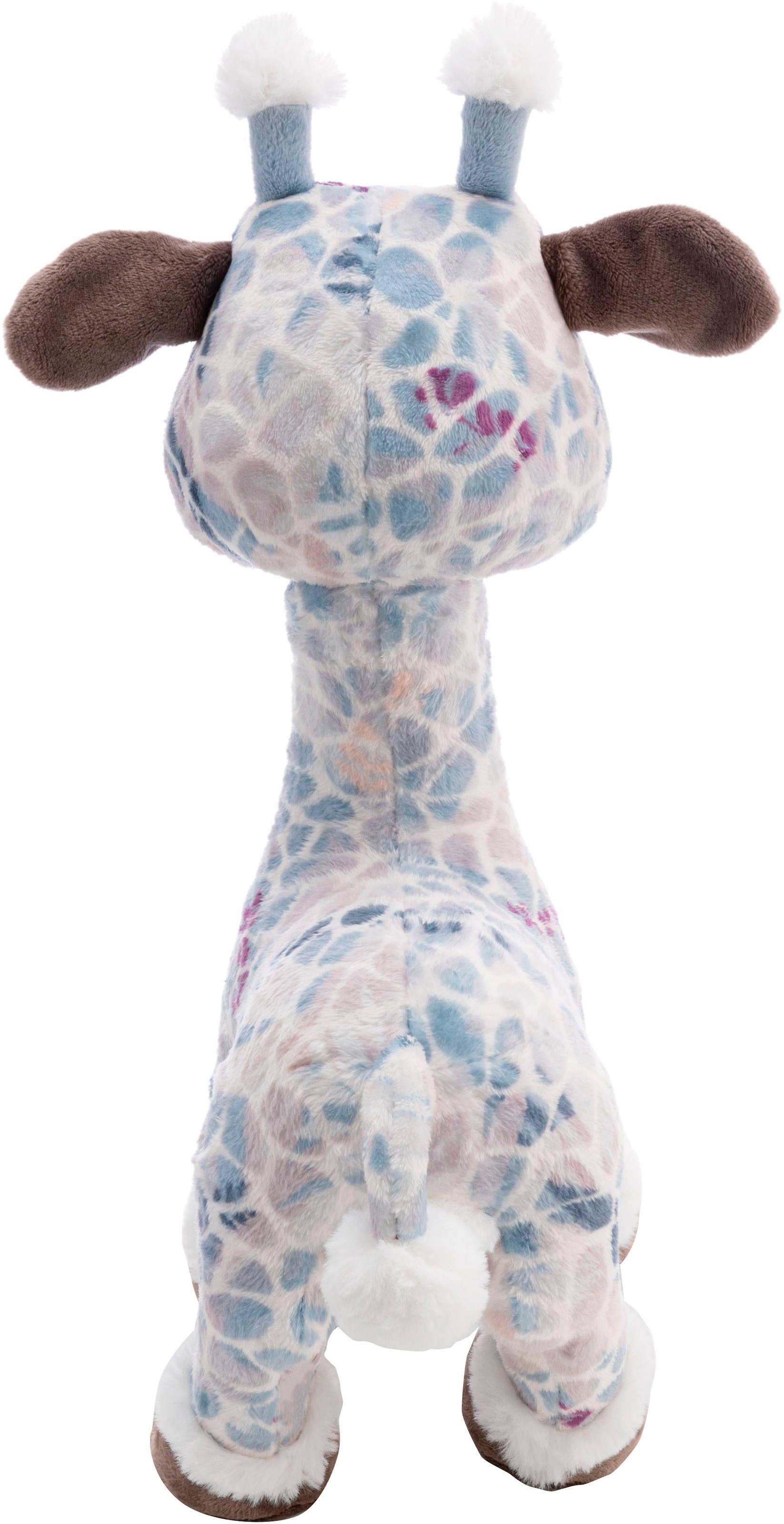 Nici Kuscheltier »Winter, Giraffe Winny Winterfur, 27 cm stehend«, sitzend; enthält recyceltes Material