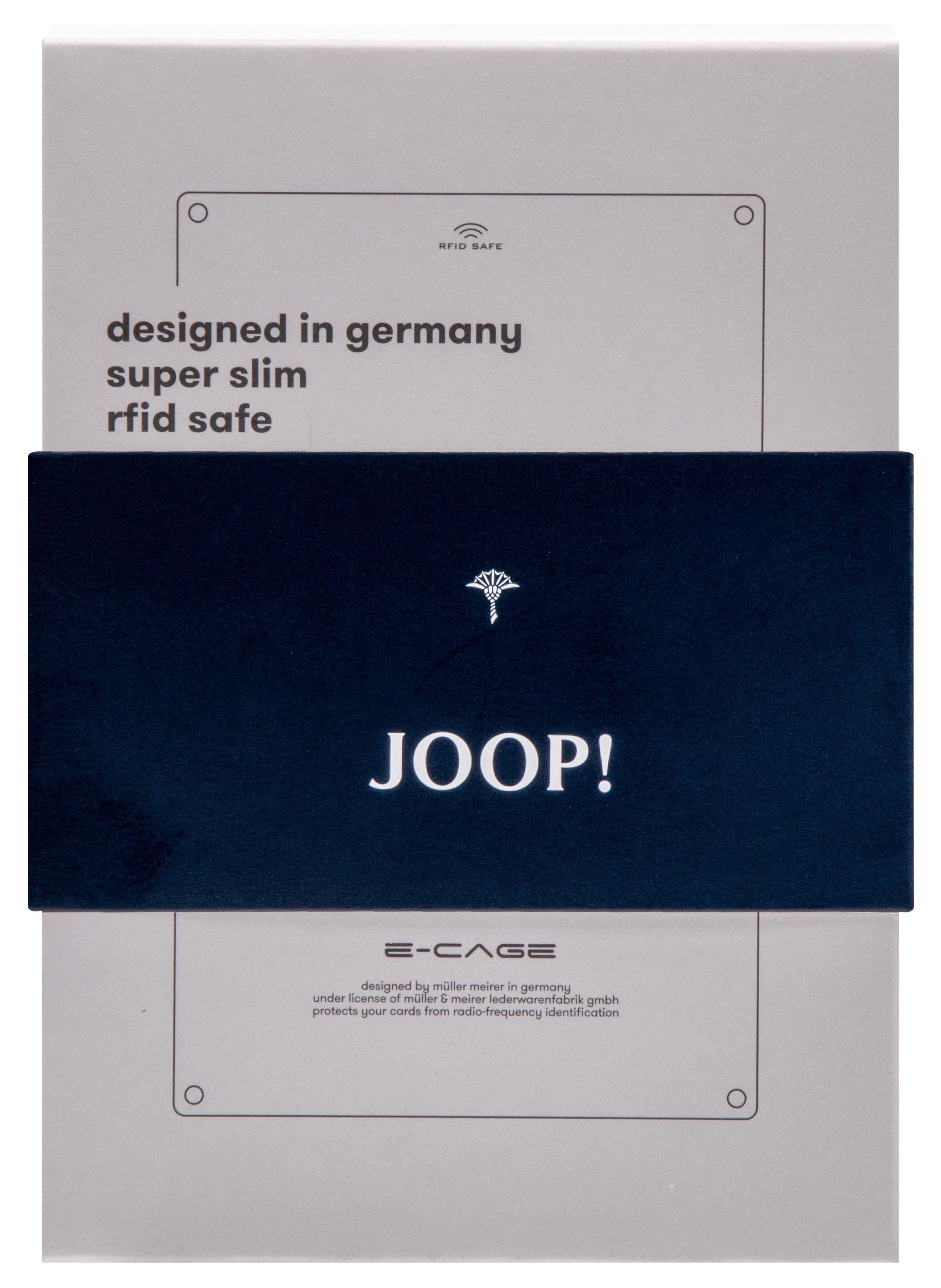 JOOP! Kartenetui »cortina piazza c-one e-cage sv8« mit 6 Kartenfächern, 2 Steckfächern