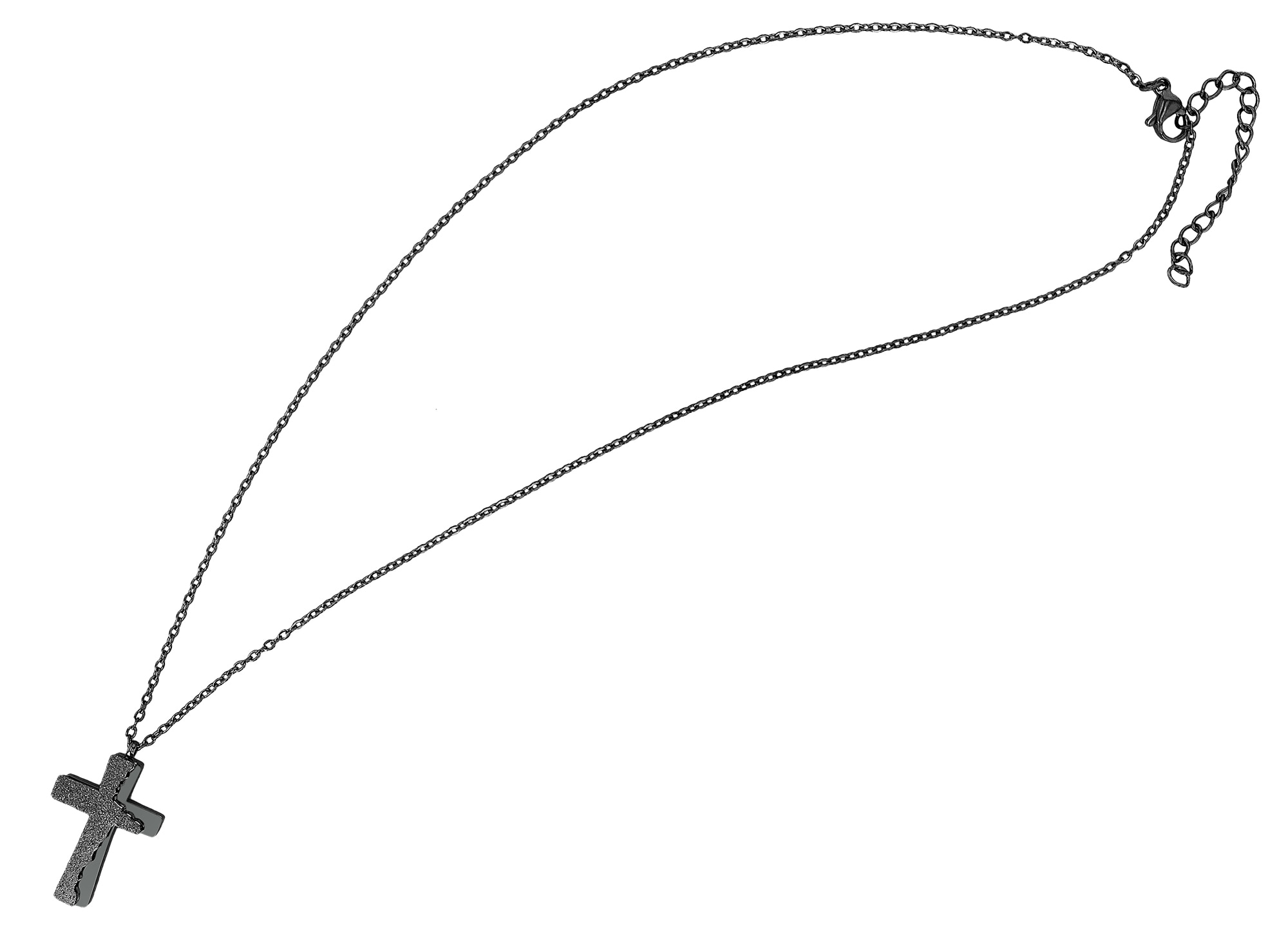 Adelia´s Kette ohne Anhänger »Edelstahl Halskette mit Anhänger Kreuz«