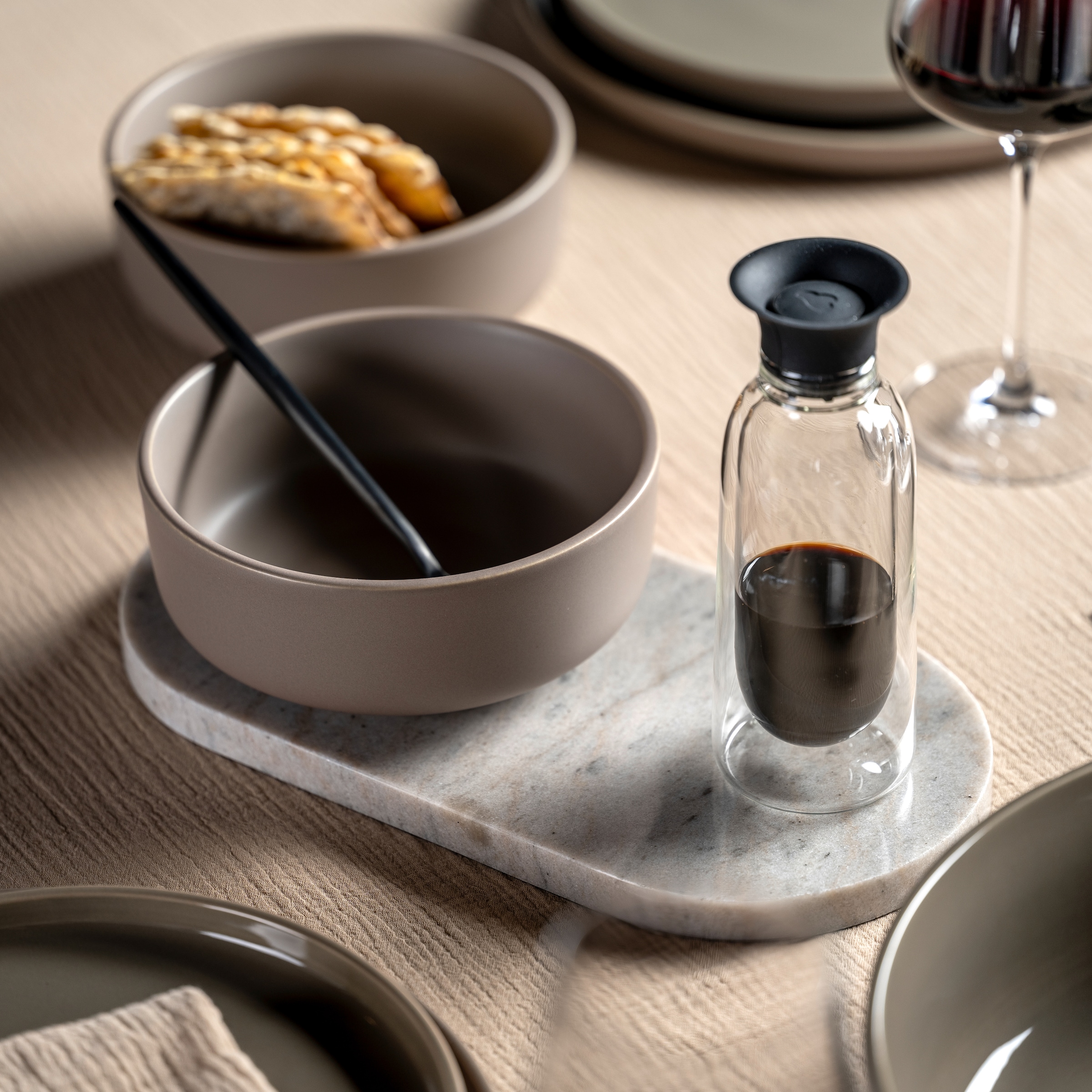 LEONARDO Geschirr-Set »ROMA, Geschirrset, 6-teilig« Frühstücks Set, Service, spülmaschinengeeignet