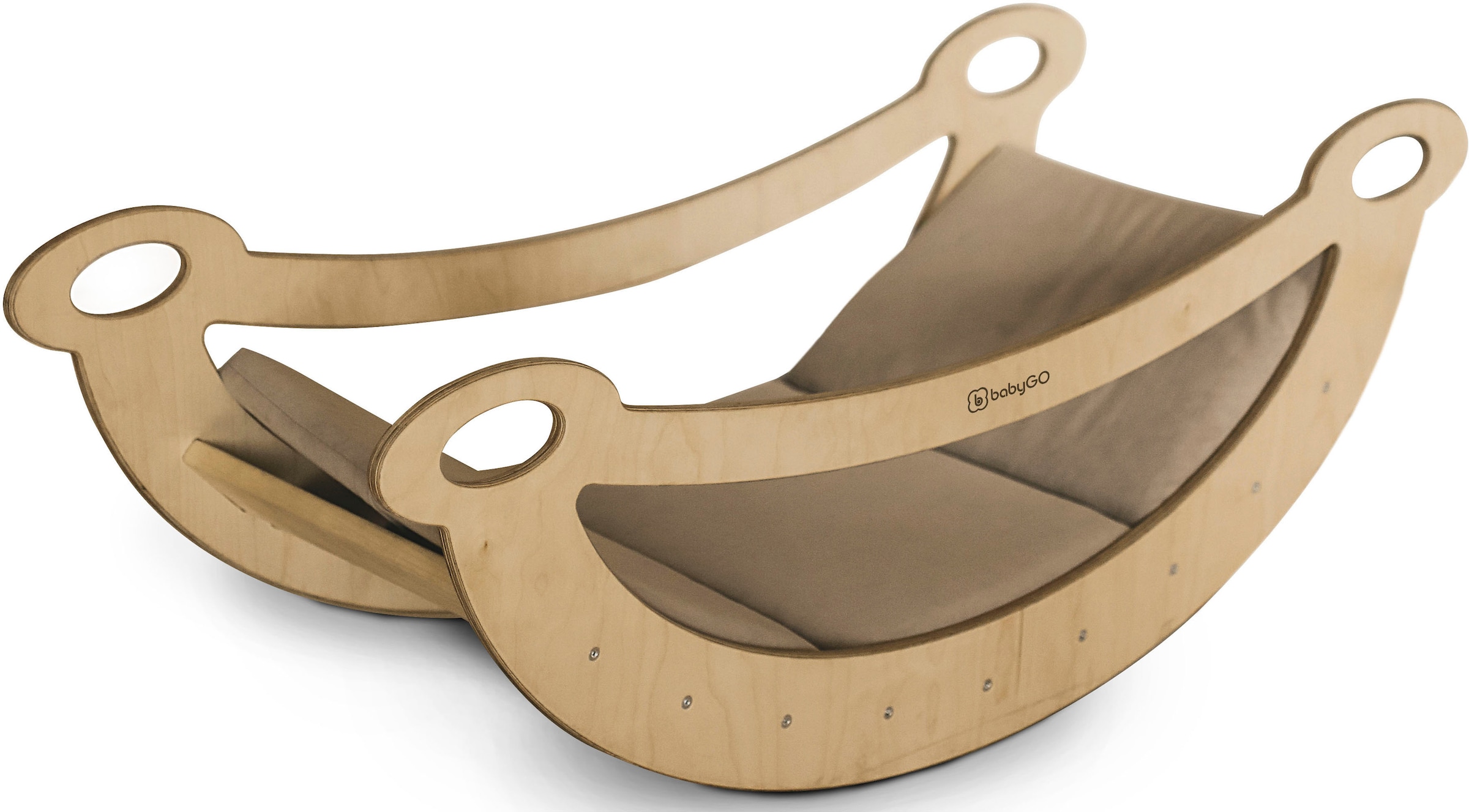 BabyGo Wippe »Woodland Bogenwippe, Seesaw mit Polstereinlage«, Made in Europe