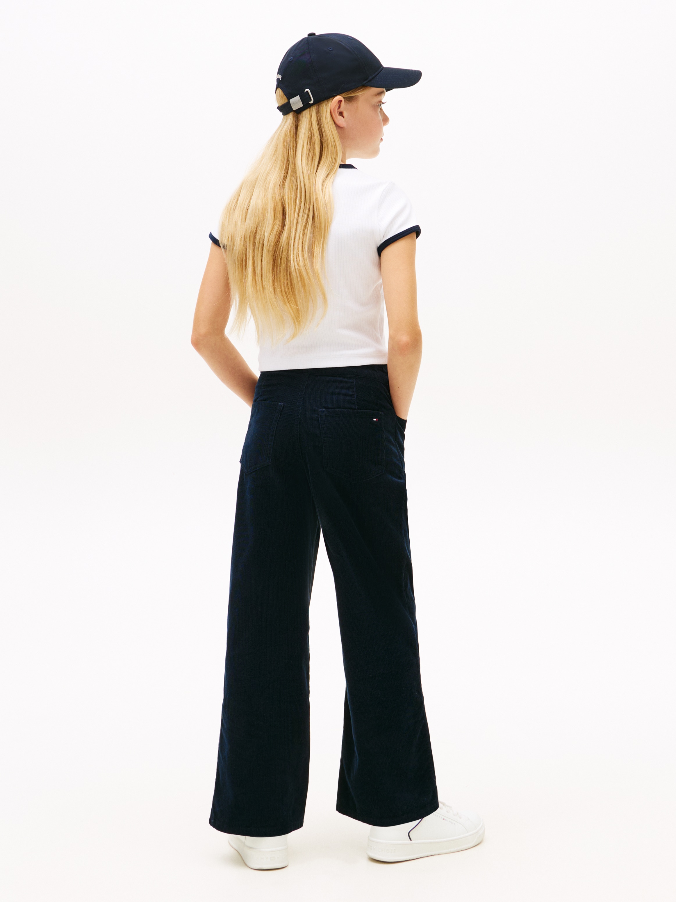 Tommy Hilfiger T-Shirt Kinder bis 16 Jahre, mit Rundhalsausschnitt