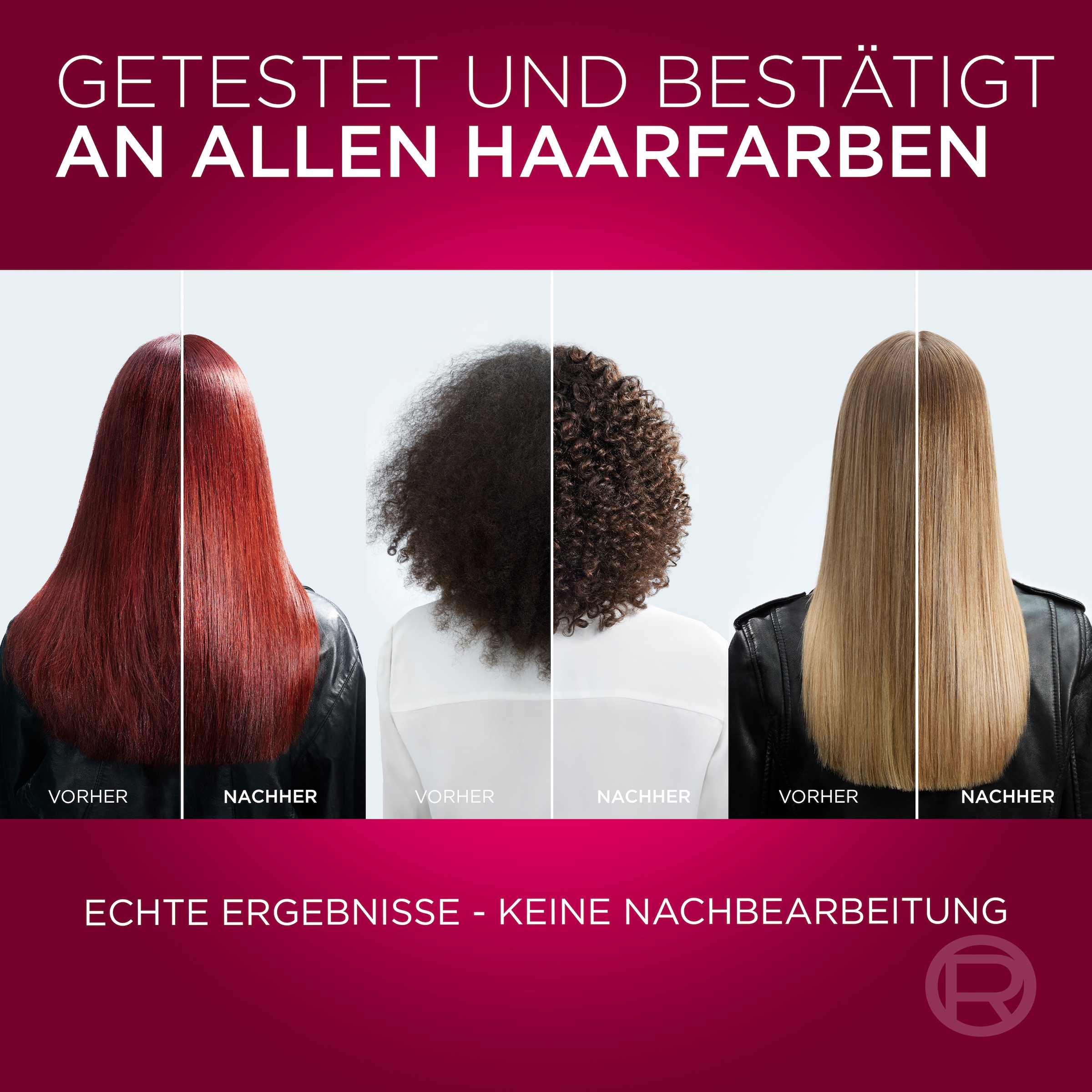 L'ORÉAL PARIS Haarshampoo »L'Oréal Paris Elvital Color Glanz Pflege Shampoo«, (Packung, 6 tlg.)
