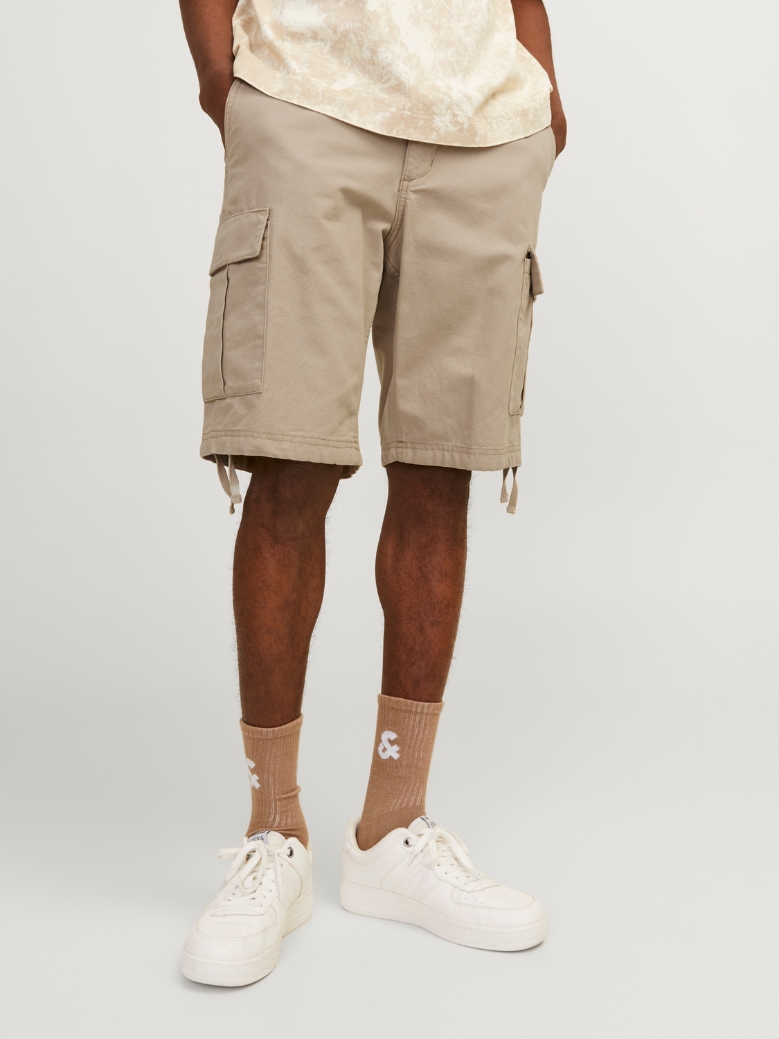 Cargoshorts »JPSTCOLE BARKLEY JJCARGO SHORTS SN«, mit Cargo Taschen