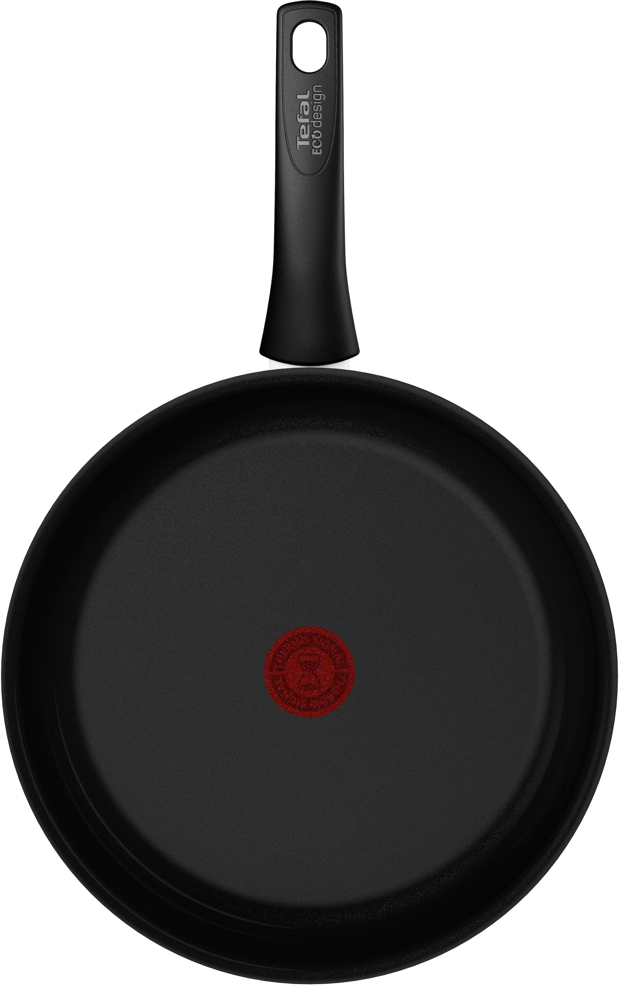 Tefal Bratpfanne »Renew On Black«, Aluminium, (1 tlg.), umweltfreundlich, recycelt, Thermo-Signal, geeignet für Induktion