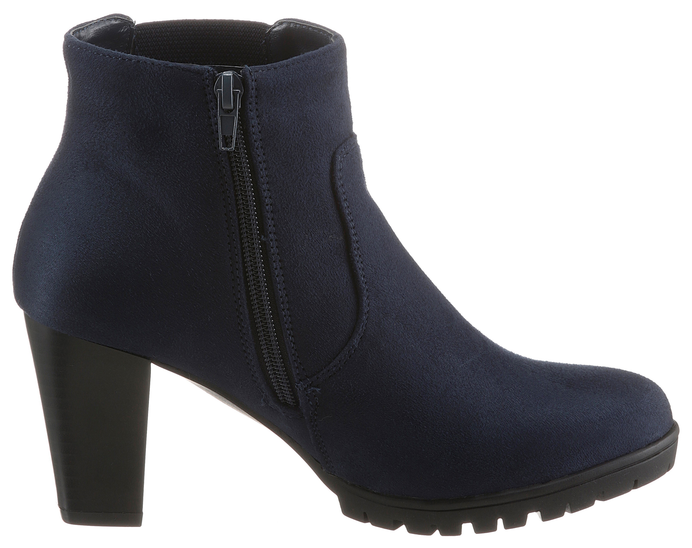 Aniston SHOES Stiefelette, Ankleboots mit seitlichem Stretcheinsatz - NEUE KOLLEKTION