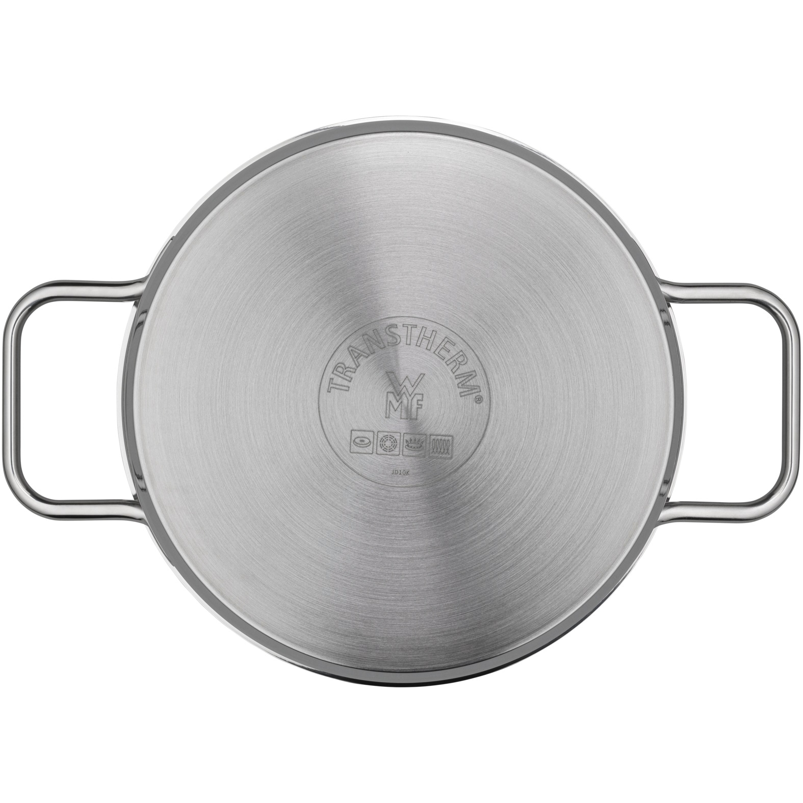 WMF Topf-Set »Inspiration Induktion, Kochtopf Set mit Glasdeckel« Set, 3x Fleischtöpfe Ø 16/20/24 cm, 1x Stieltopf Ø 16 cm, 7 Stk. tlg. Cromargan® Edelstahl Rostfrei 18/10