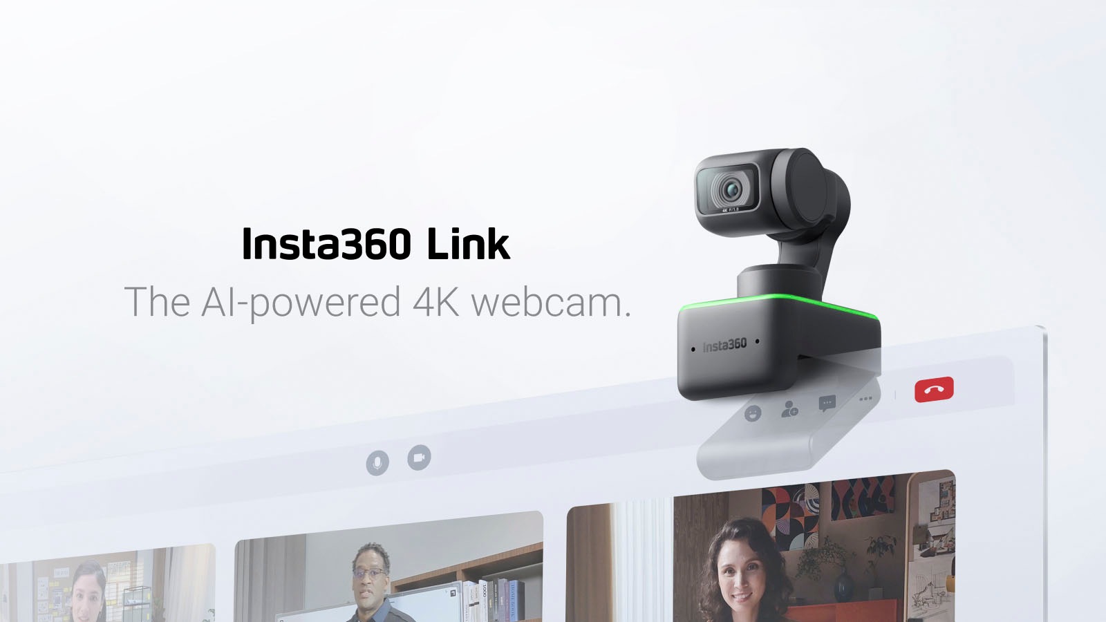 Insta360 Webcam »Link«, 4K Ultra HD