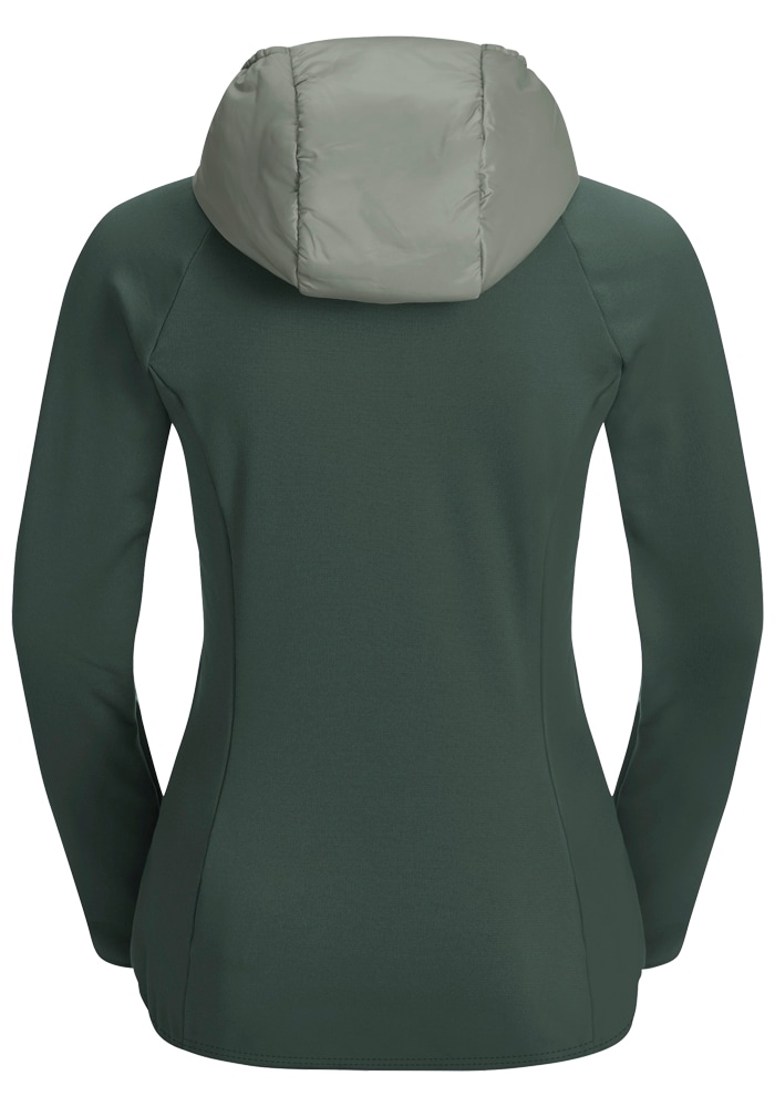Jack Wolfskin Hybridjacke »ROUTEBURN PRO HYBRID W«, mit Kapuze