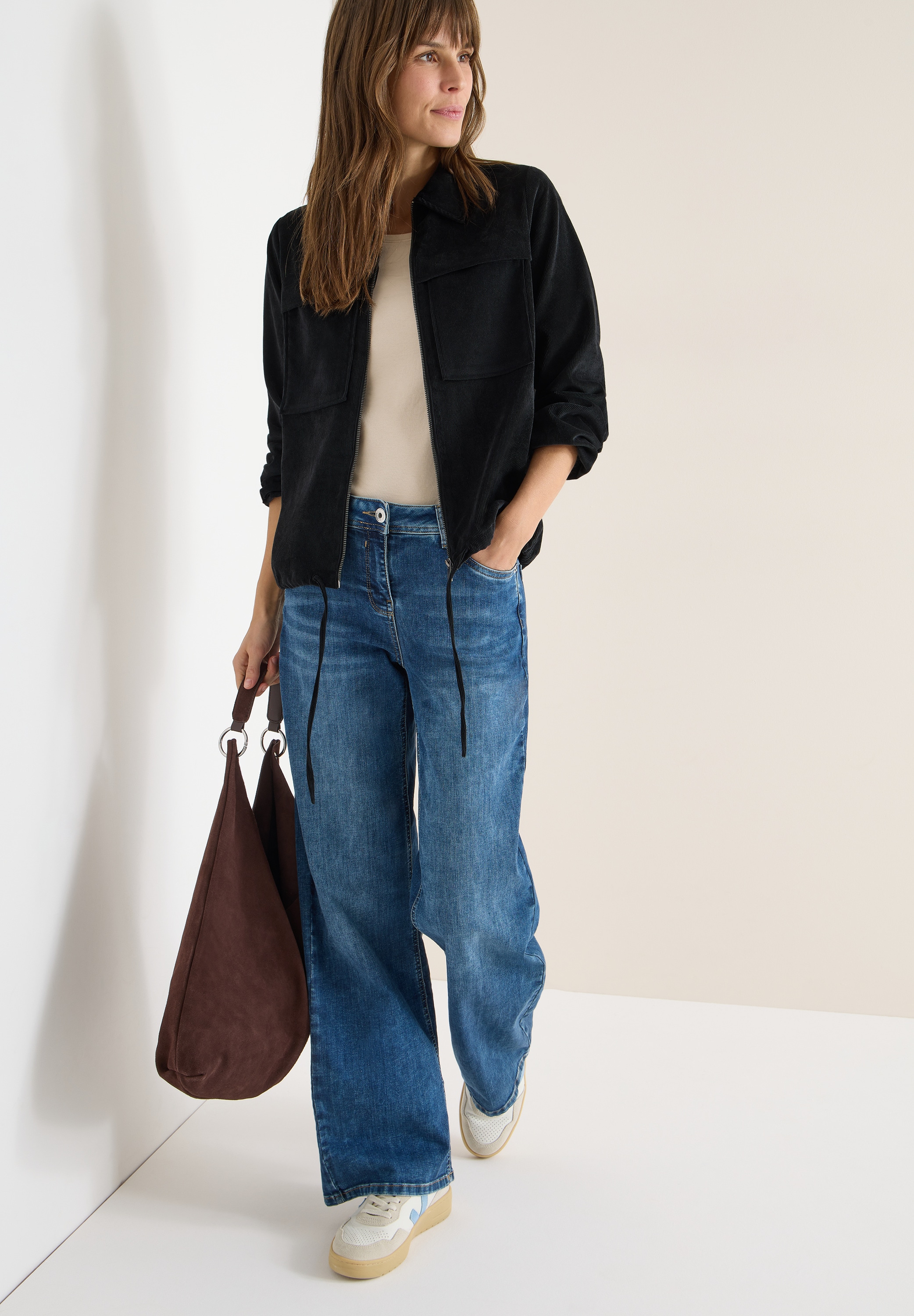 Cecil Cordjacke ohne Kapuze