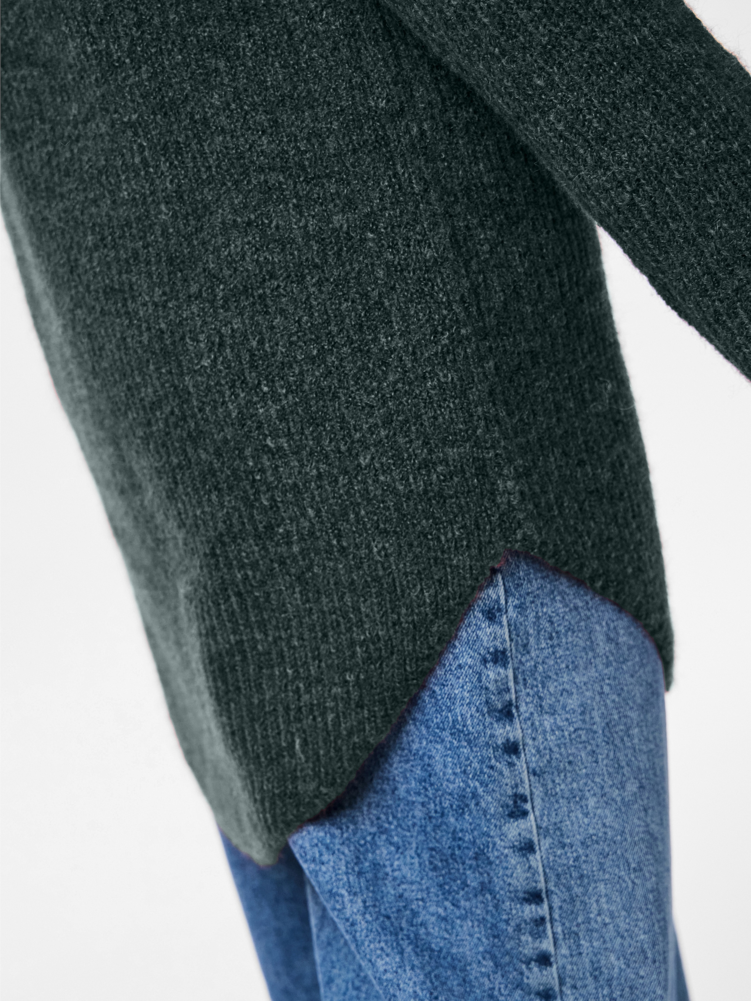 pieces Rollkragenpullover »PCELLEN LS LONG KNIT NOOS BC«