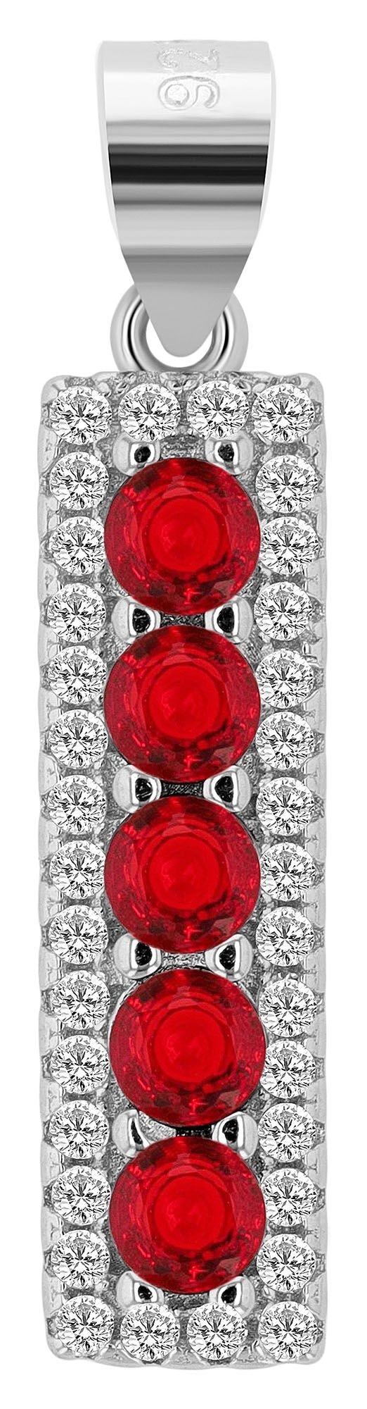 Adelia´s Kettenanhänger »Damen Anhänger ¿ Herzanhänger aus 925 Silber mit Zirkonia«