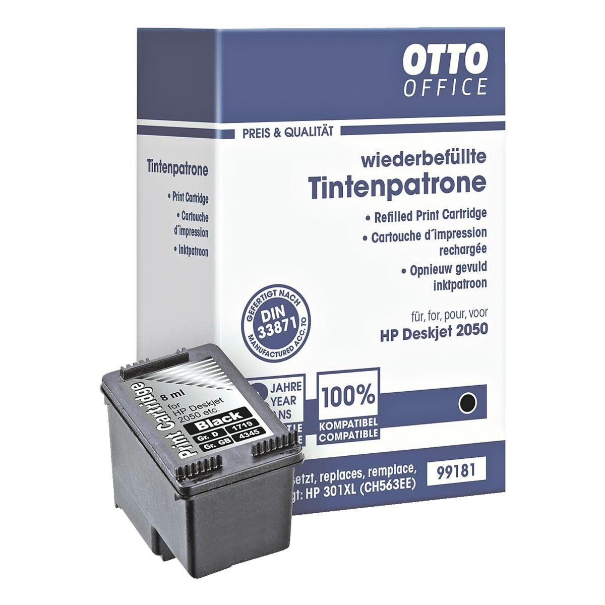 Otto Office Tintenpatrone ersetzt HP Nr. 301XL