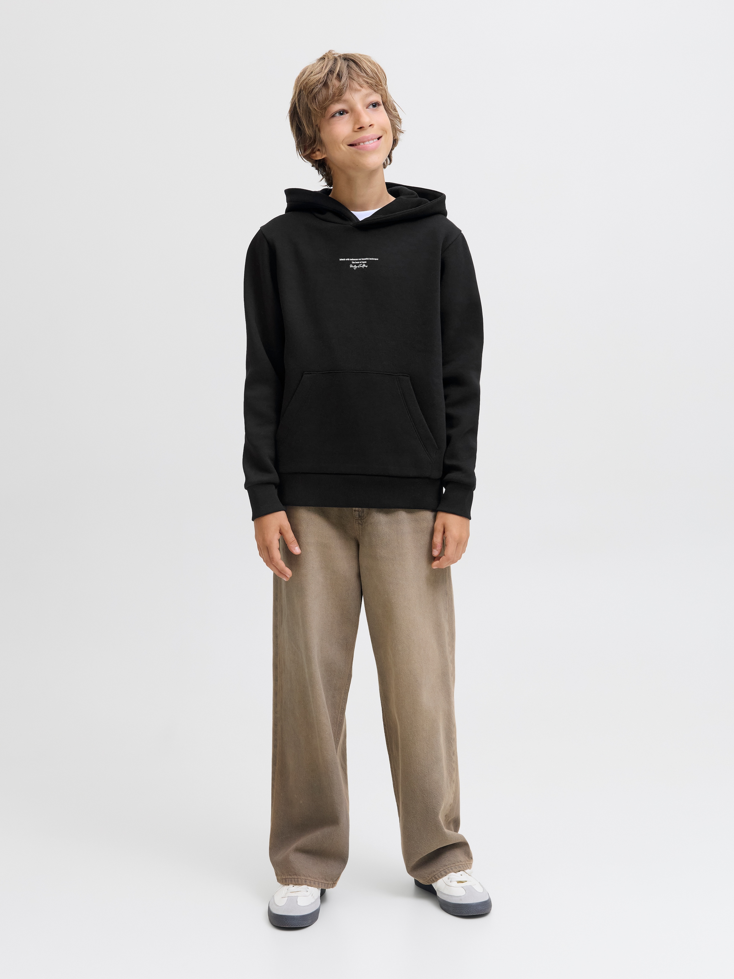 Jack & Jones Junior Kapuzensweatshirt »JJKENJI SWEAT HOOD JNR«
