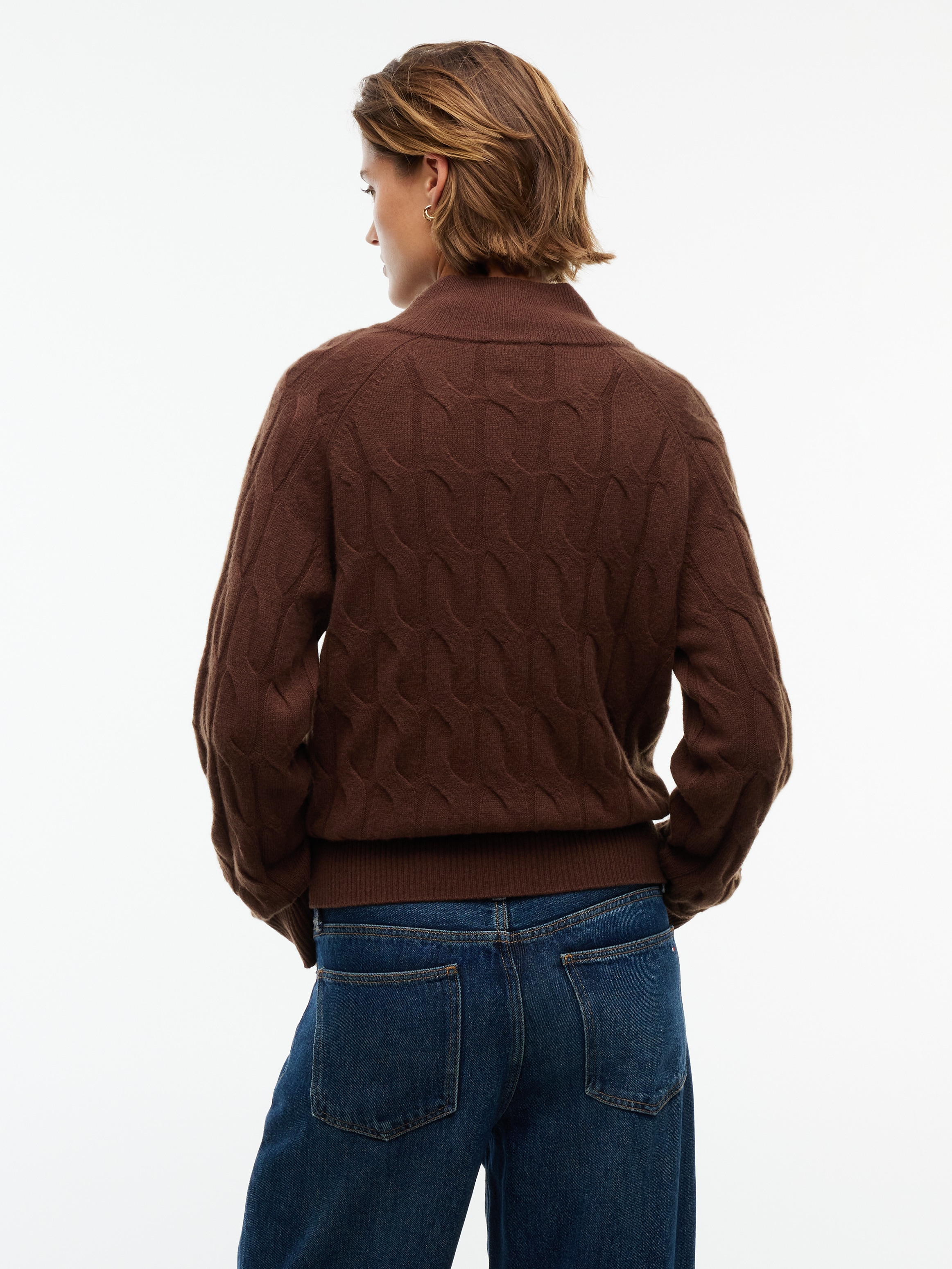 Tommy Hilfiger Wollpullover »SOFT WOOL CABLE MK-NK HENLEY« Wolle, mit Zopfmuster
