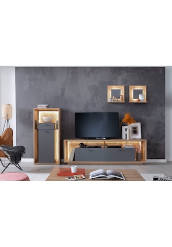 MCA furniture Lowboard »Lizzano«, moderner Landhausstil, TV Möbel für TV bis 80 Zoll... kaufen