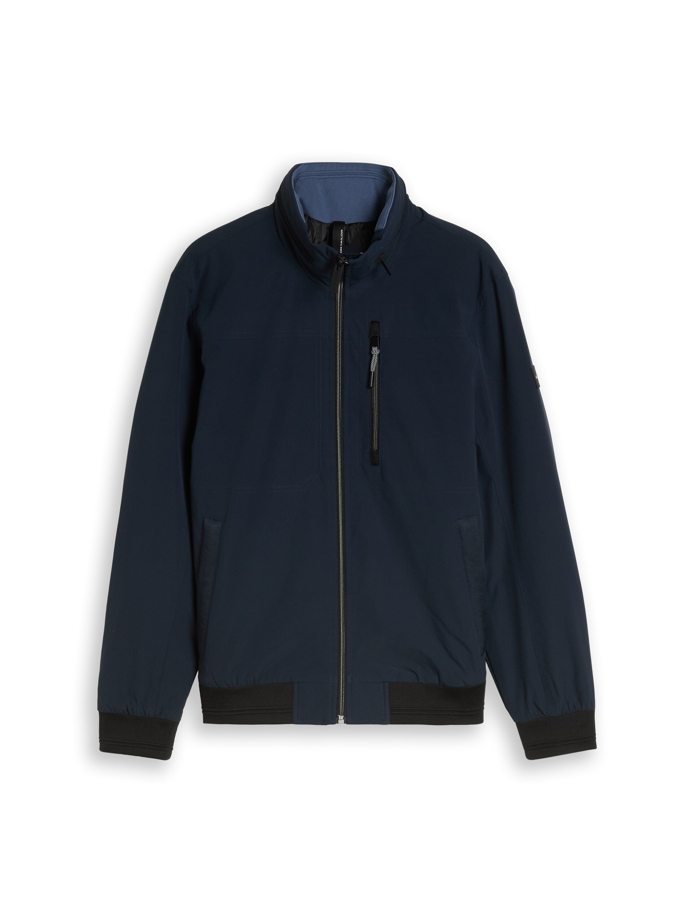 TOM TAILOR Blouson »Regular« mit Kapuze Sweatjacke mit Reißverschluss