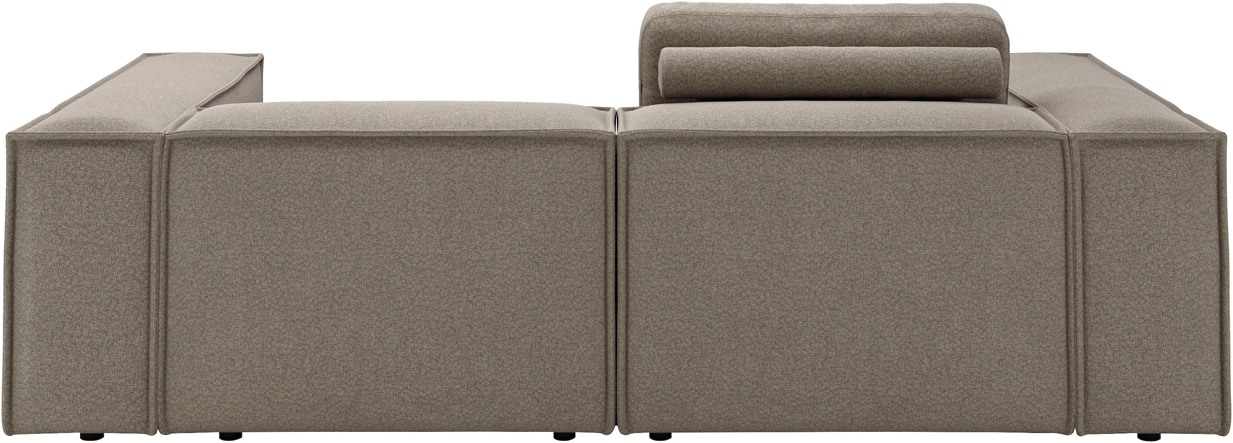 Home affaire Ecksofa »Watertown, kompakte L-Form, 246 cm breite für kleinere Räume« modernes Ecksofa mit Feincordbezug, platzsparend & bequem