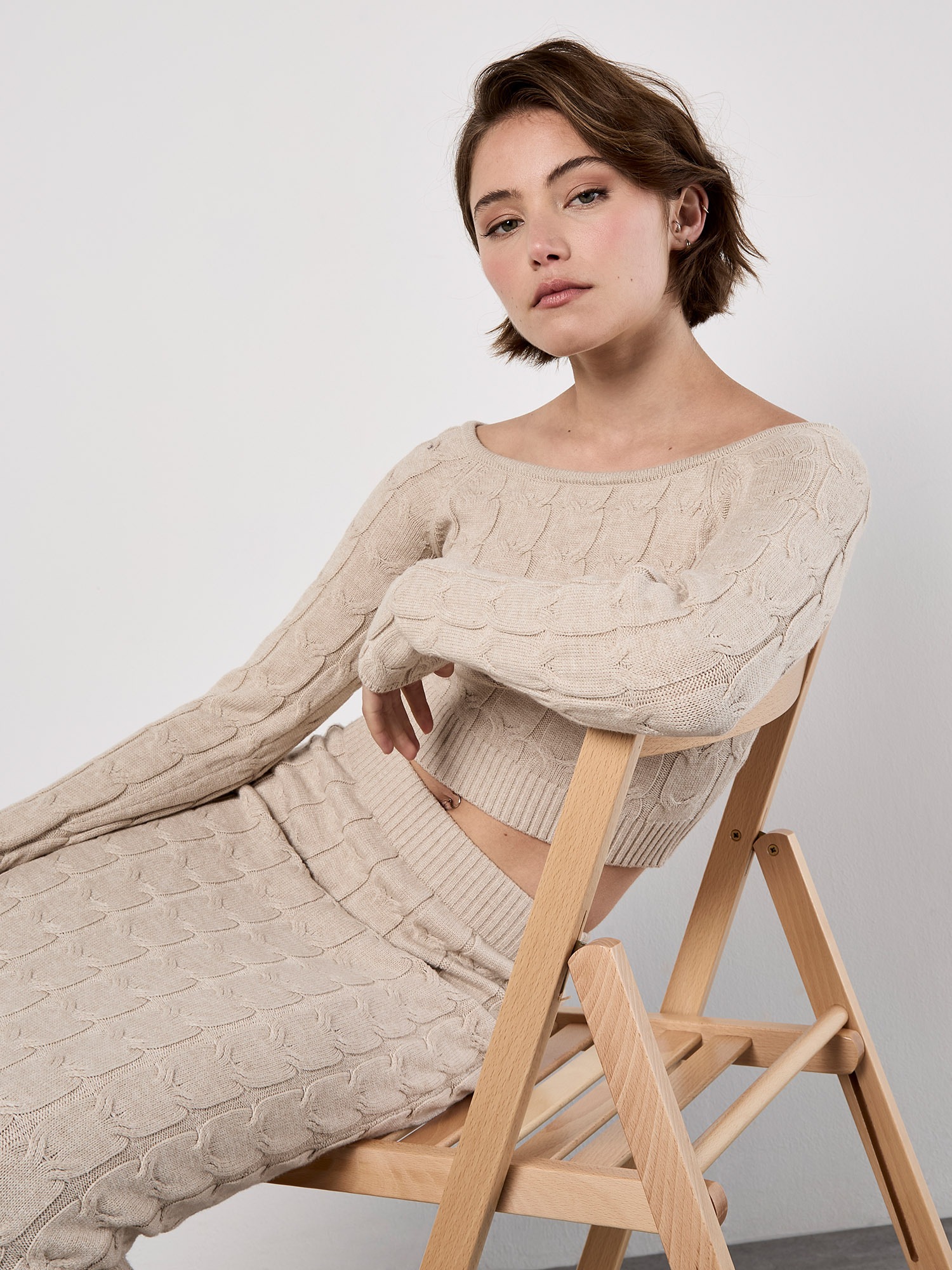Apricot Strickpullover »Pullover« mit Zopfmuster