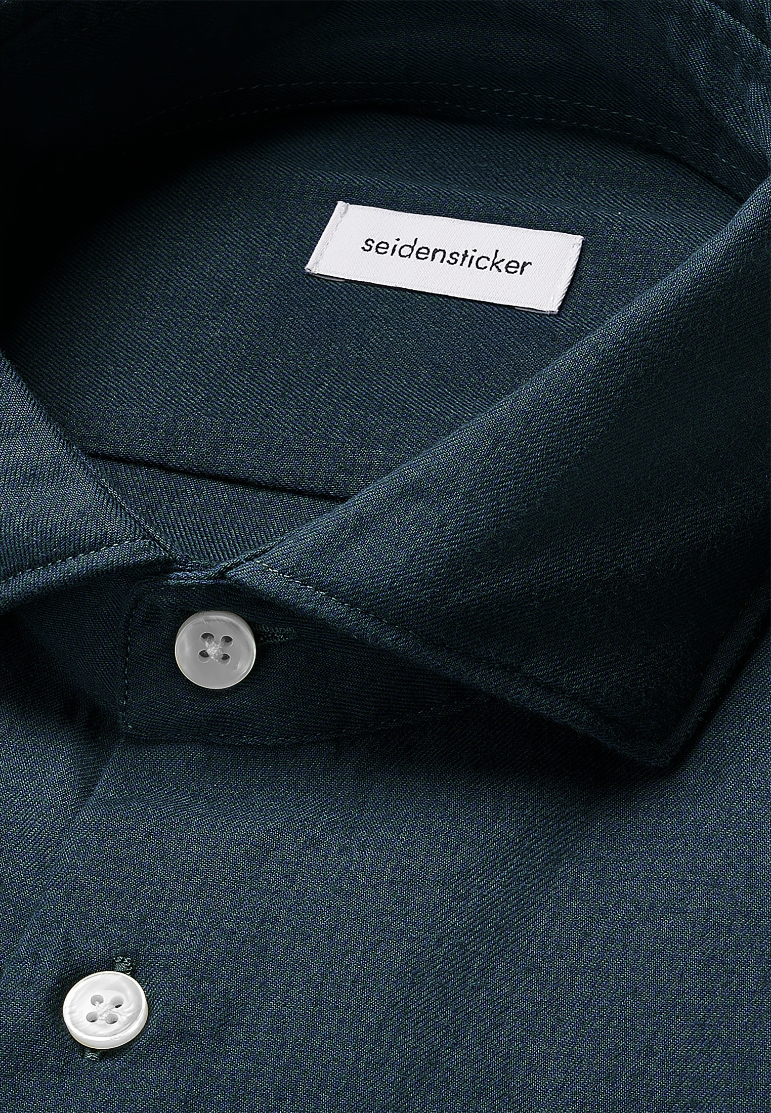 seidensticker Flanellhemd Slim 1/1 Kentkragen Pepita