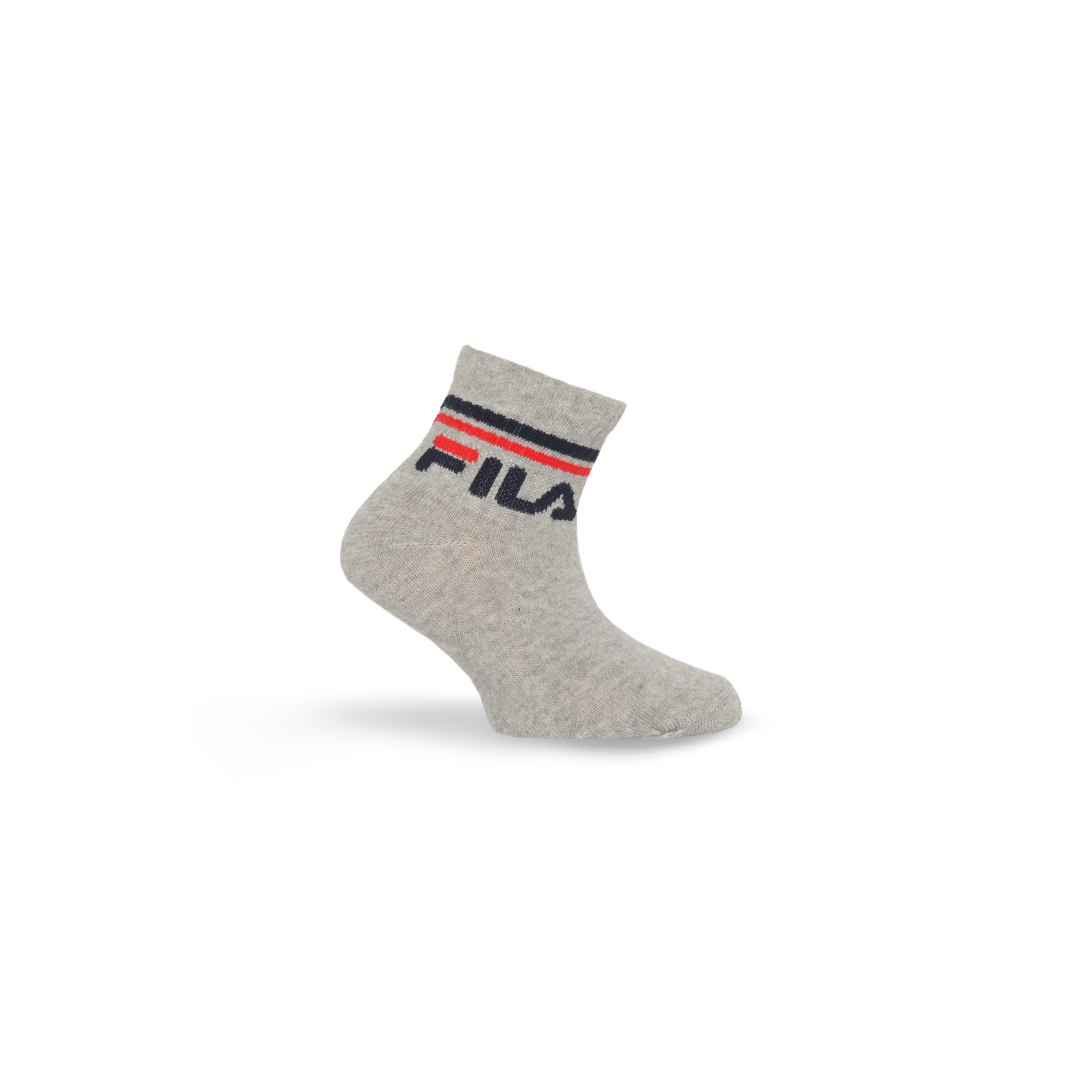 Fila Kurzsocken »JUNIOR UNISEX QUARTER PLAIN SOCKS«, (6 Paar), mit eingestricktem Logo im Bündchen, Kindersocken