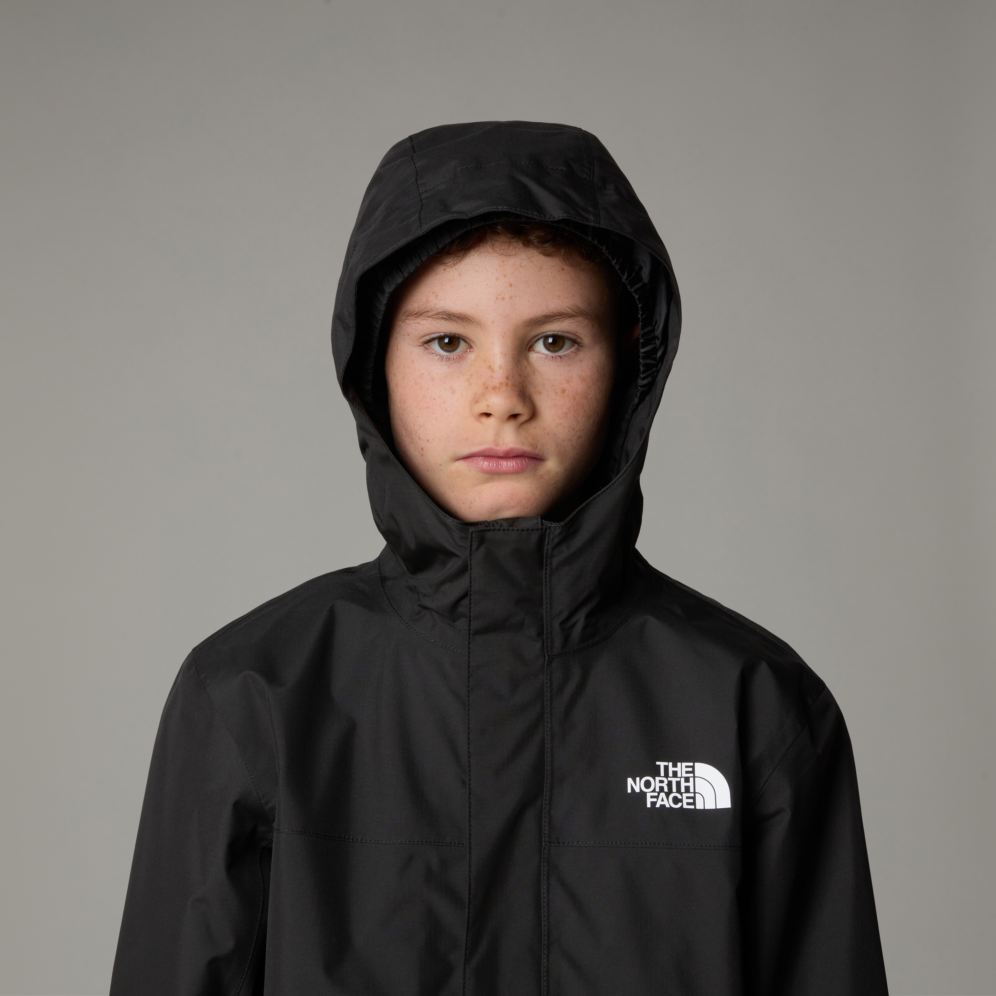 The North Face Regenjacke »ANTORA RAIN JACKET« Wasserdicht in schwarz, Größe M (140)