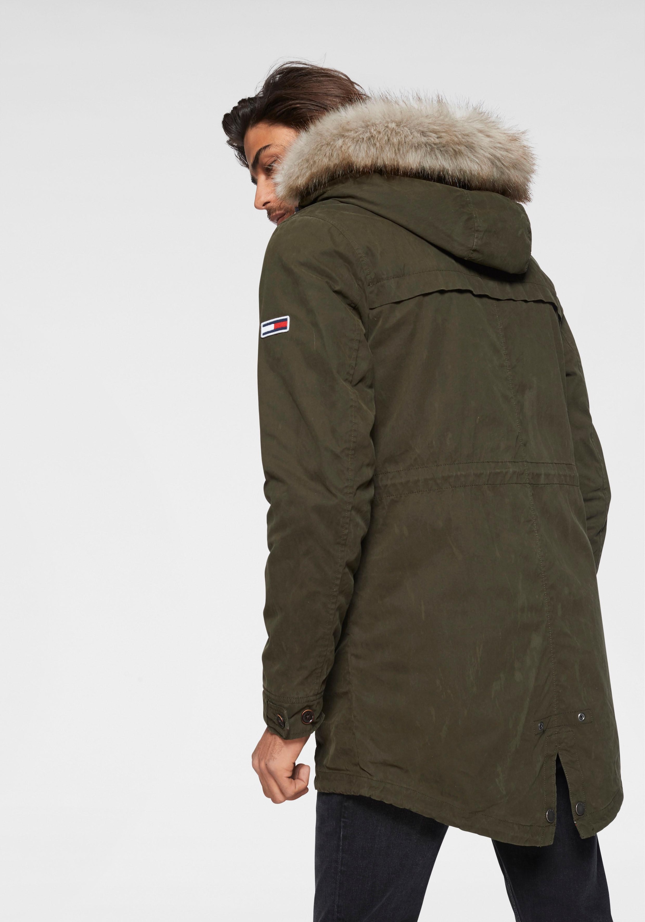 tommy jeans tjm lined parka