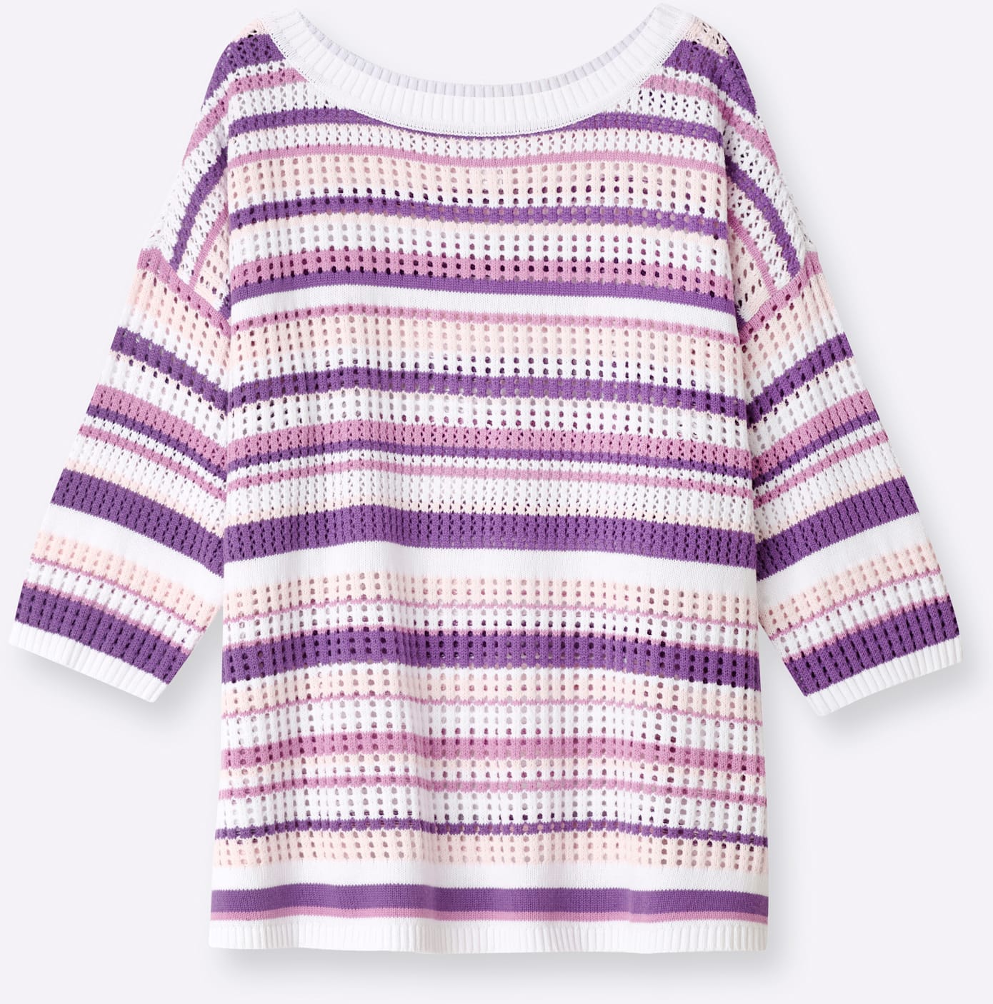 Sheego 3/4 Arm-Pullover »3/4-Arm-Pullover«