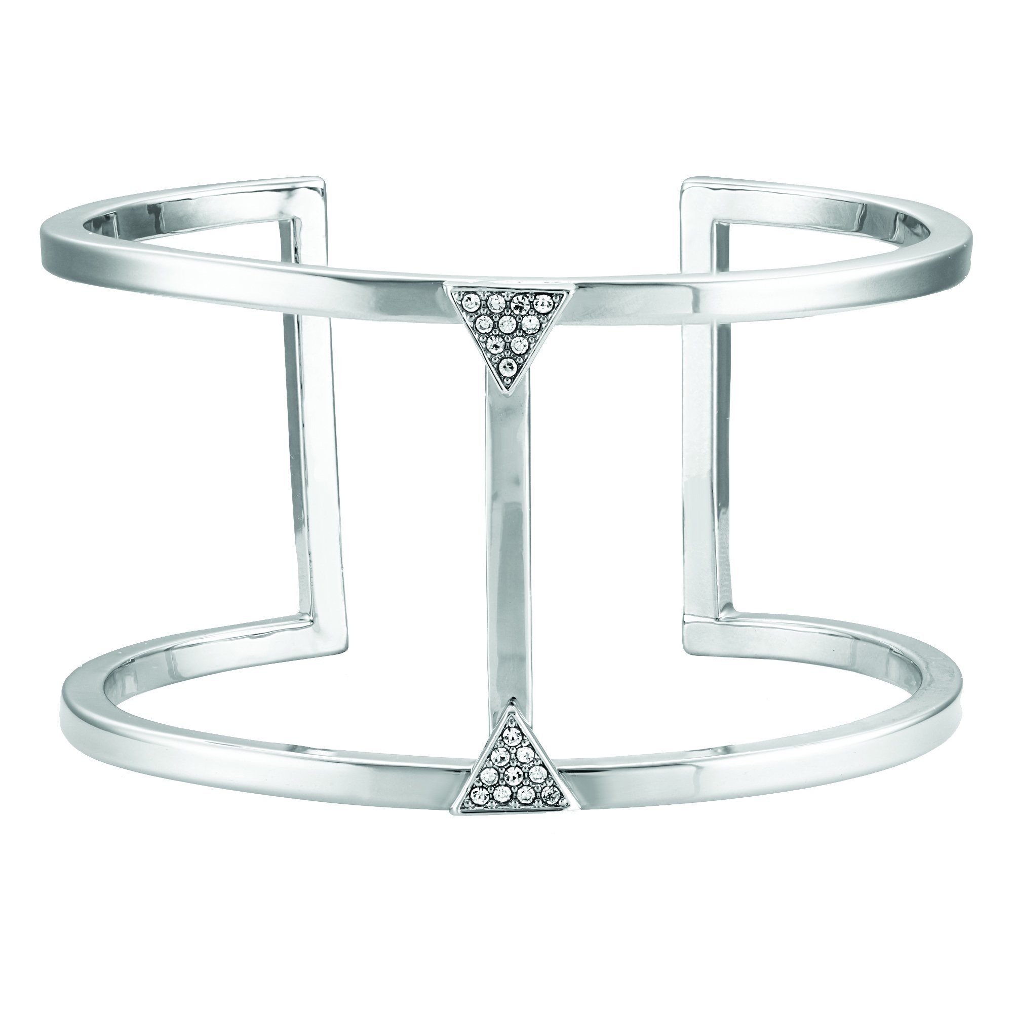 Buckley London Armschmuck Messing rhodiniert mit Kristallen
