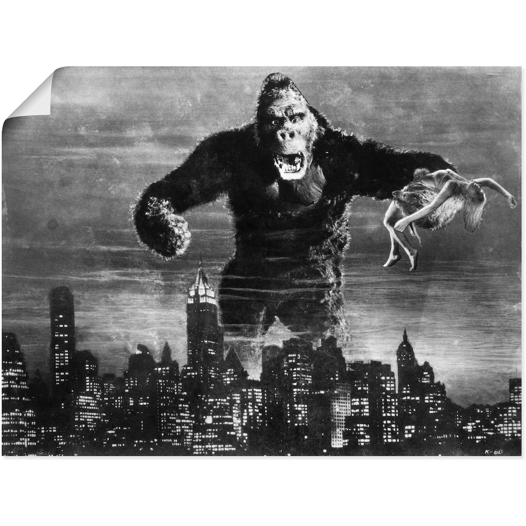 Artland Poster »King Kong 1933 II«, Film, (1 St.)