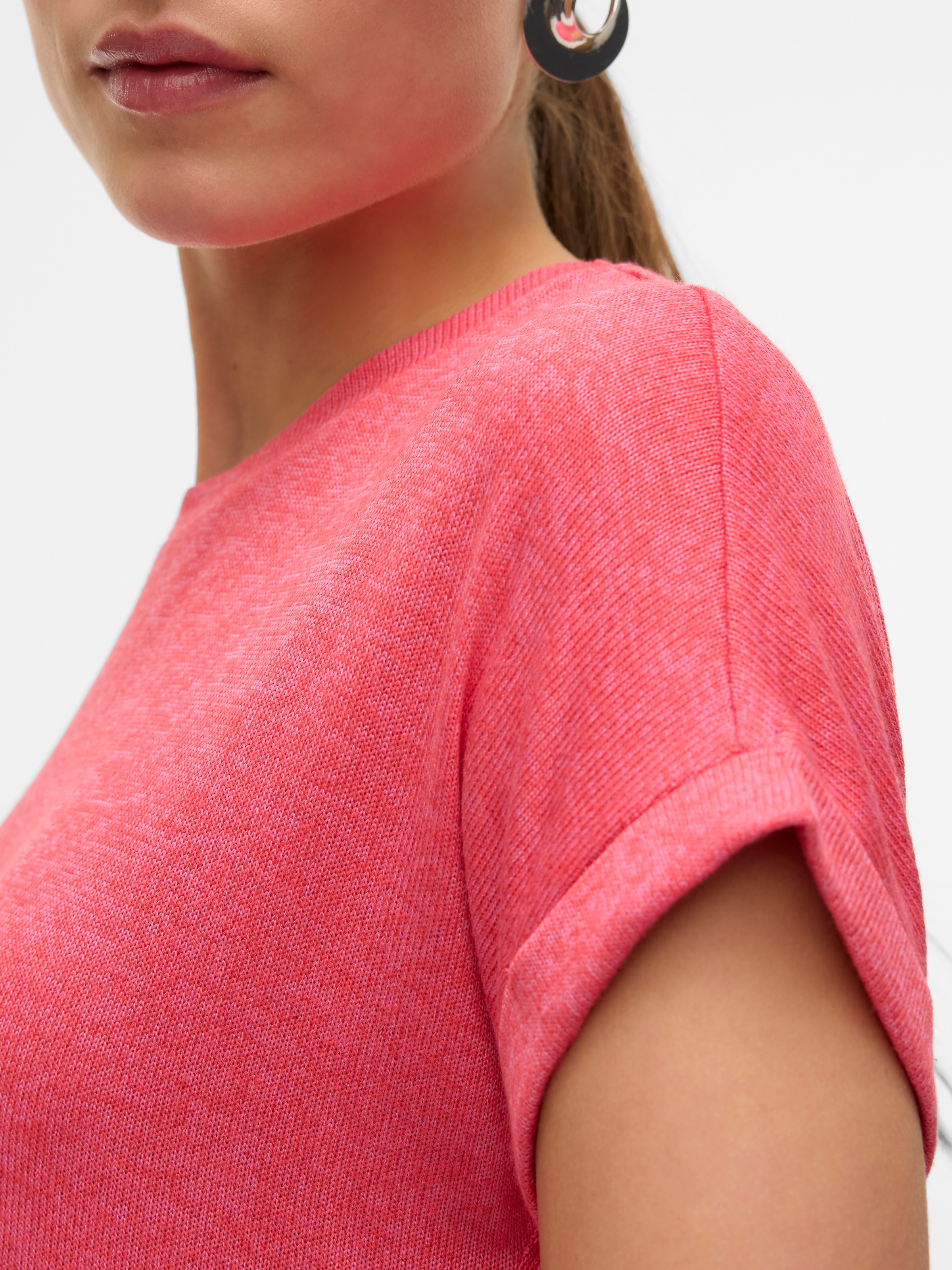 Vero Moda Kurzarmpullover »VMBRIANNA SS O-NECK PULLOVER BOO REP«