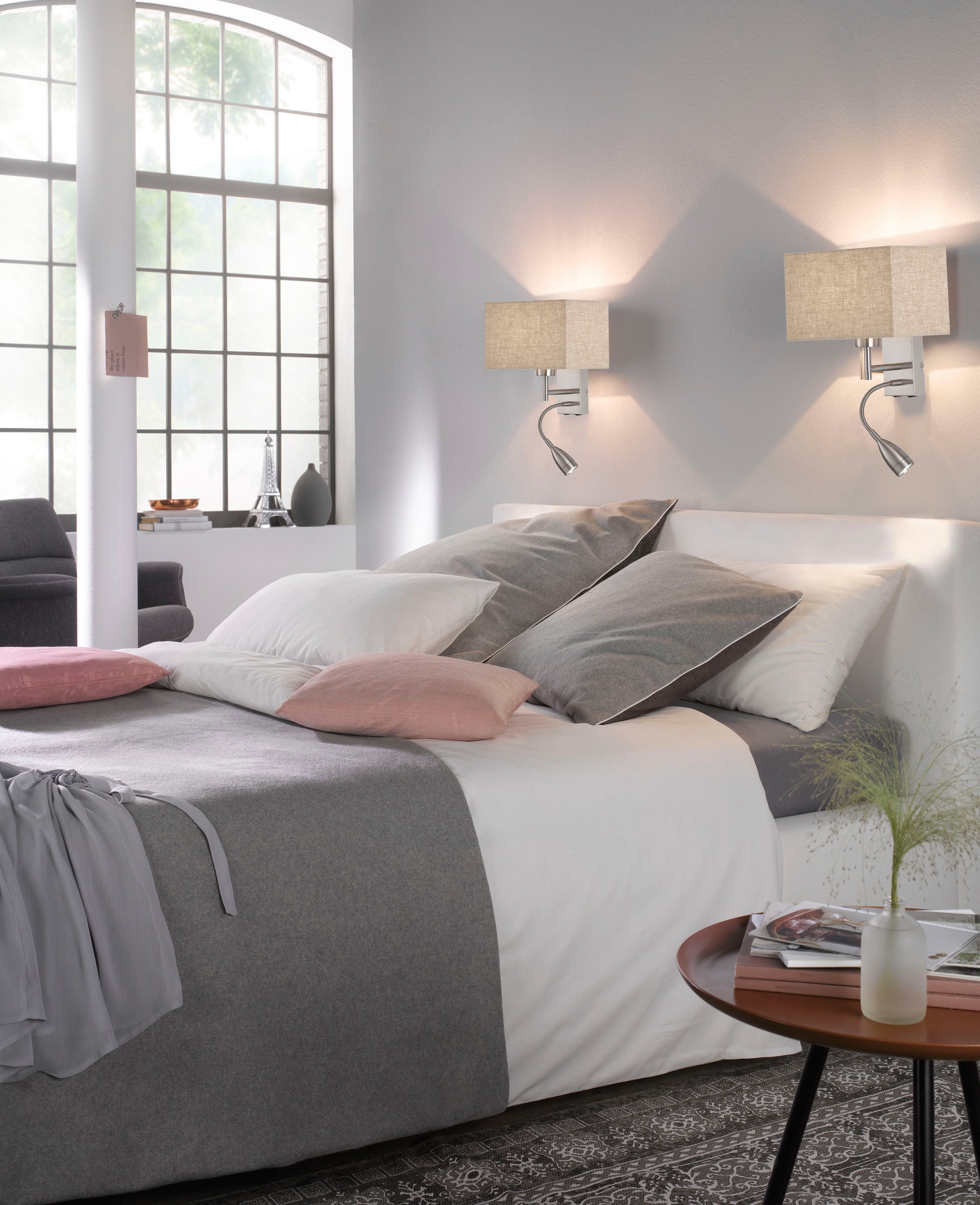 FISCHER & HONSEL LED Wandleuchte »Dream«, 2 flammig, Leuchtmittel E27 | ohne Leuchtmittel