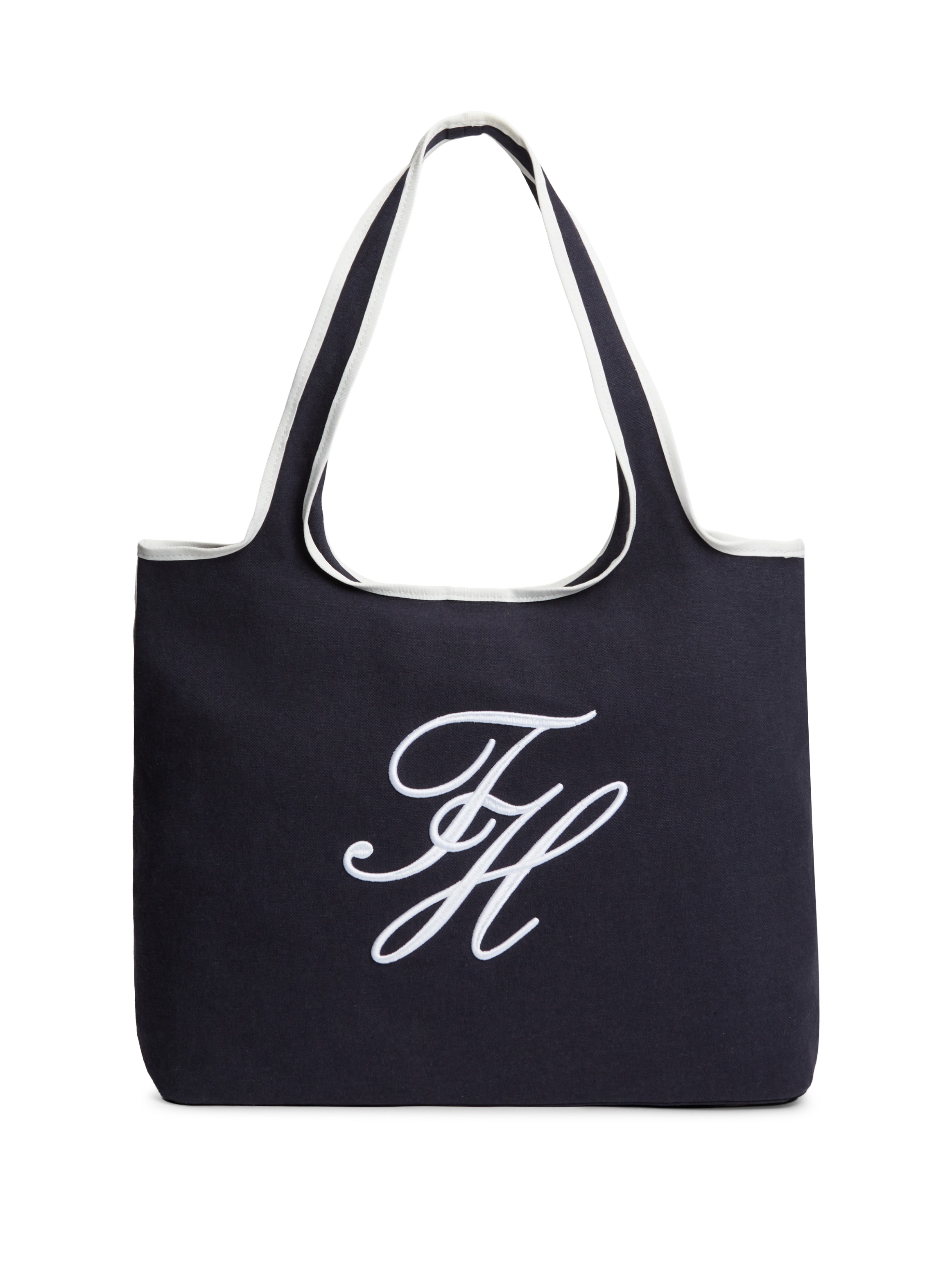 Tommy Hilfiger Tragetasche »TH SUMMER TOTE CANVAS« Damen Schultertasche, Tragetasche, Shopper mit angehängter Innentasche