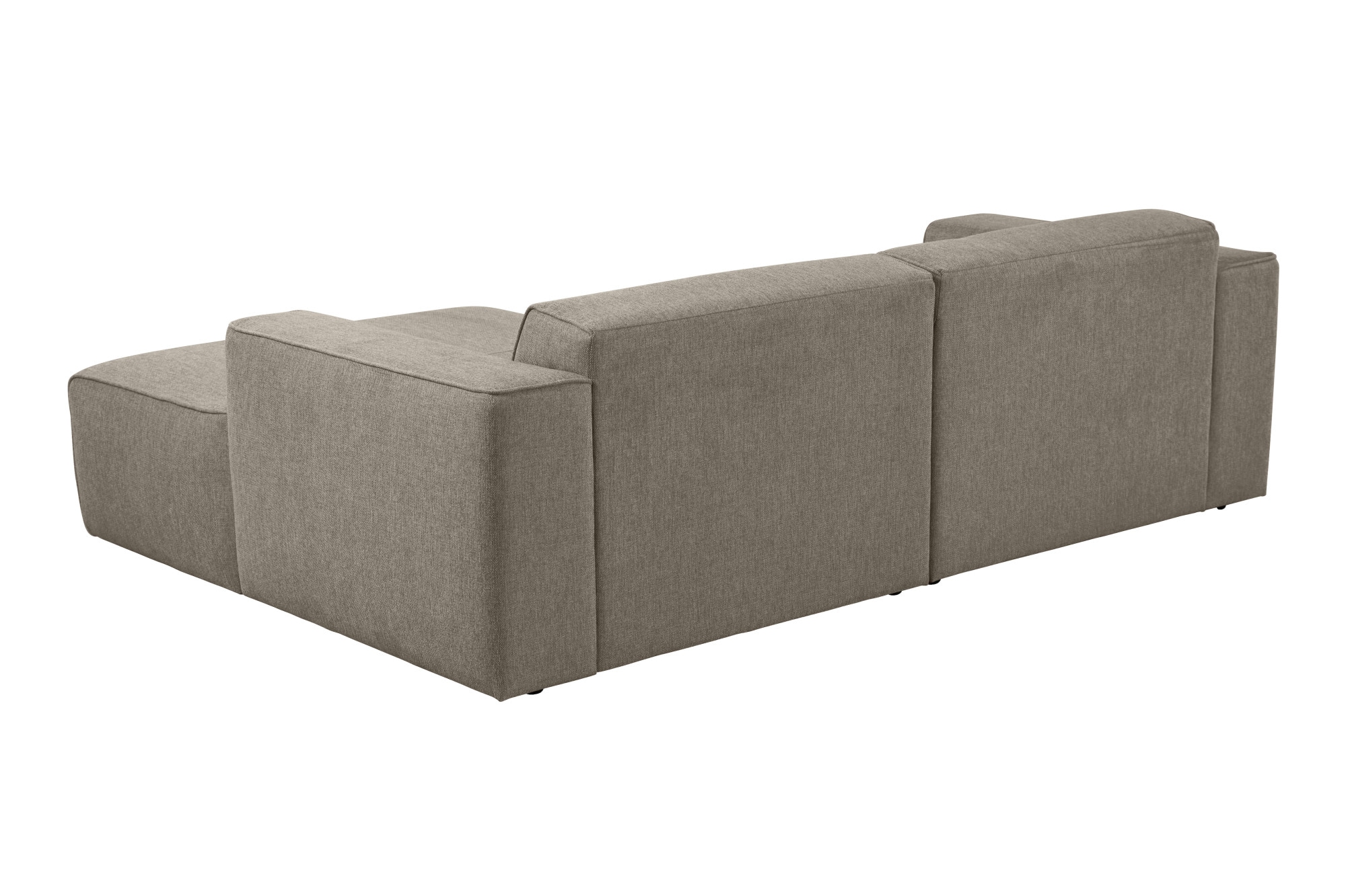 andas Ecksofa »Noord mit Kedernaht, Breite 234 cm«, mit Kedernaht, Breite 234 cm, Cord, Struktur, Webstoff