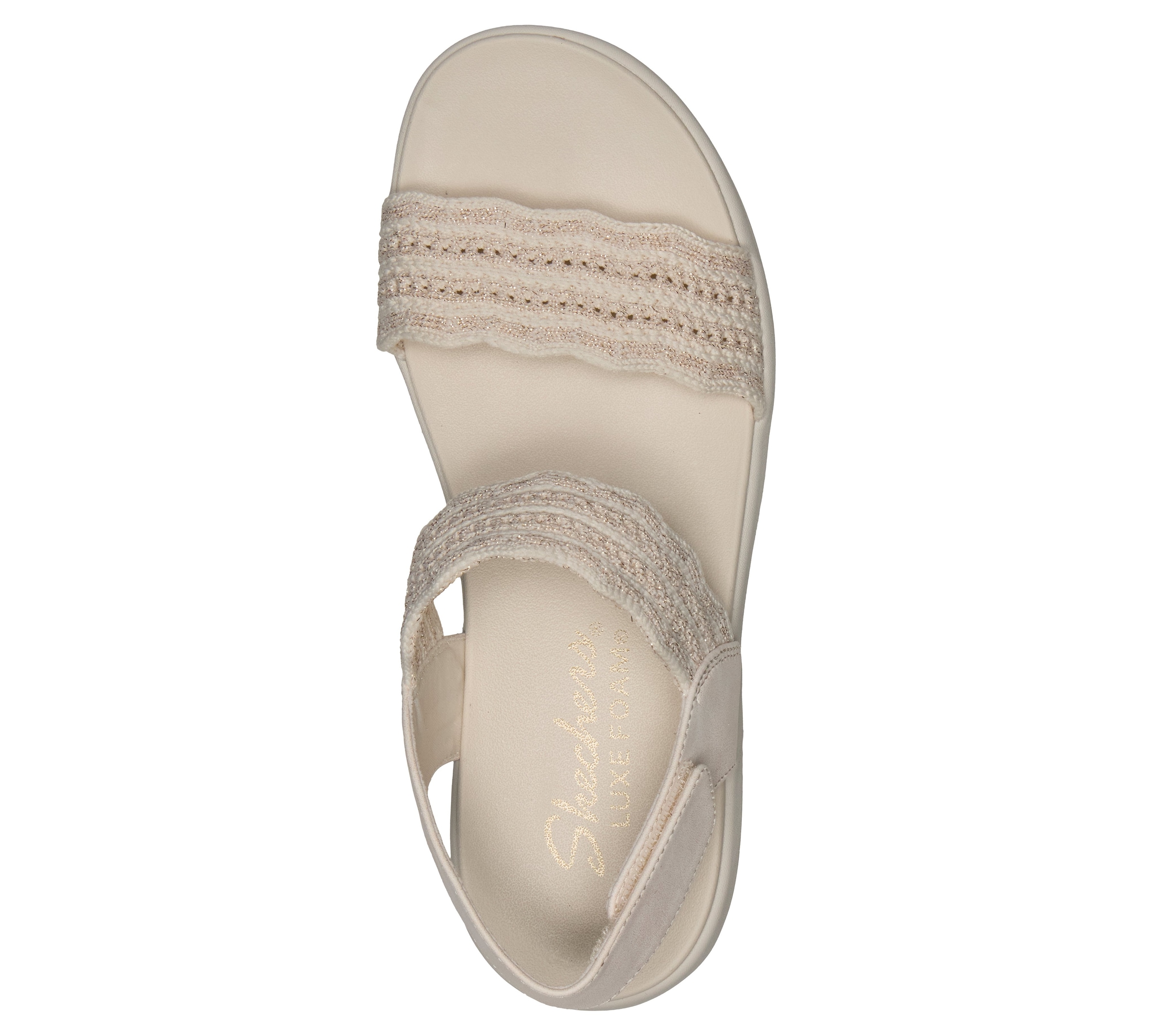 Skechers Sandale »ARYA«  Sommerschuh, Keilsandalette mit komfortablem Luxe Foam