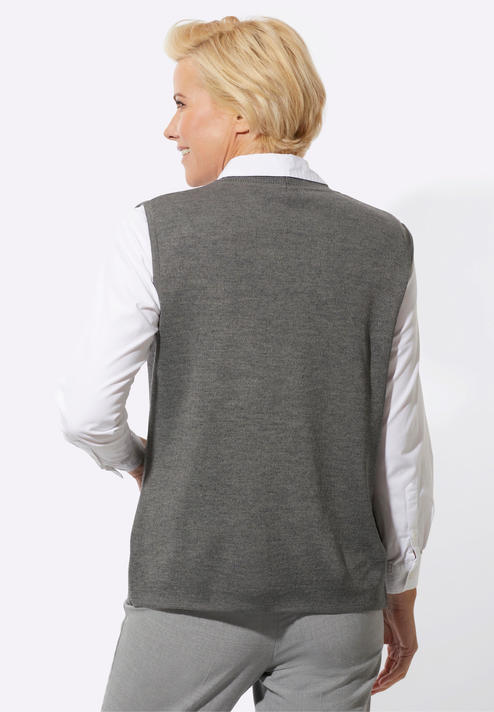 Witt Strickweste »Strickweste Strickweste mit Merinowolle«